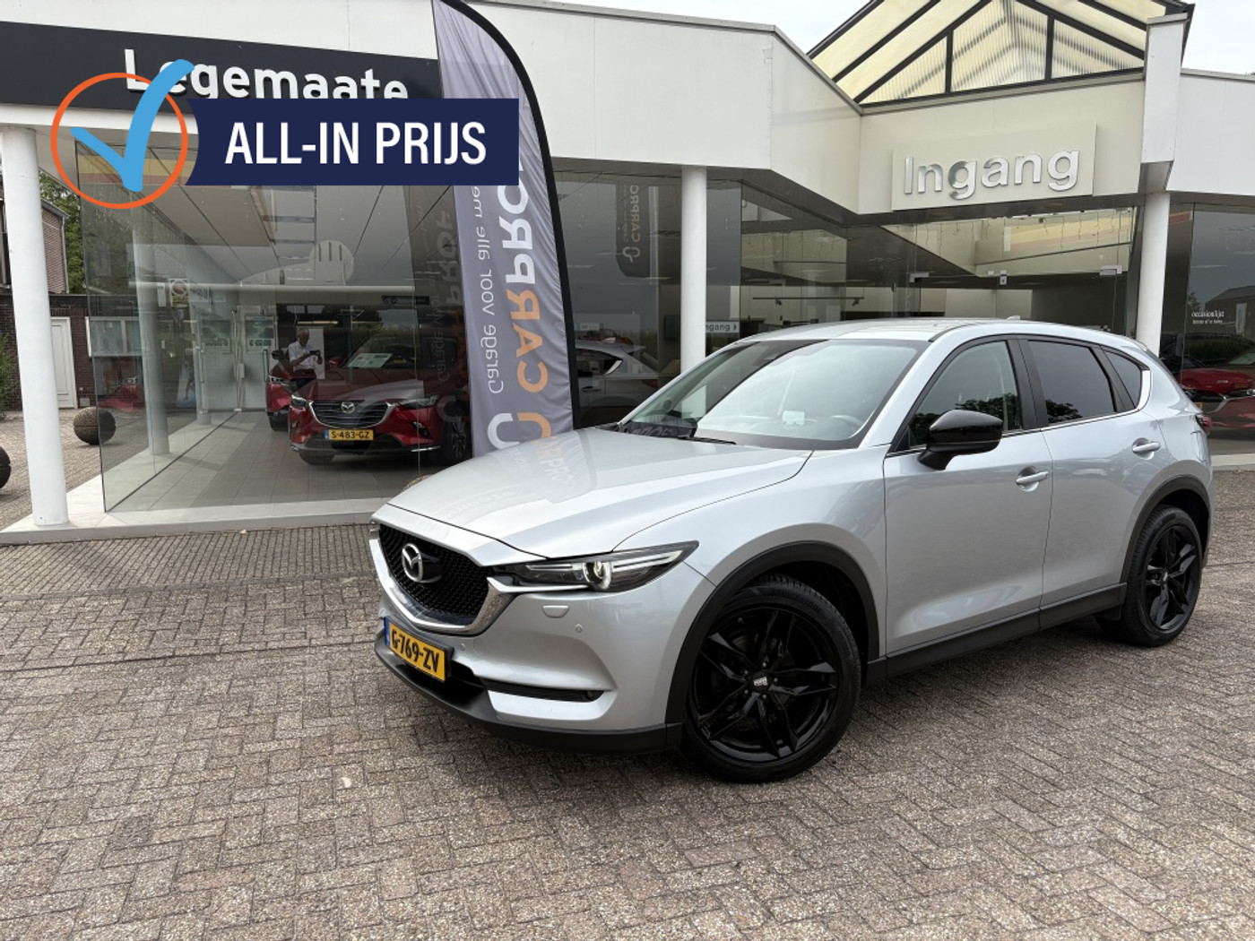 Mazda Mazda Cx-5 2.0 SAG 165 Comfort I-Activesense pack Trekh. 19" verlaagd 2019 - voorkant