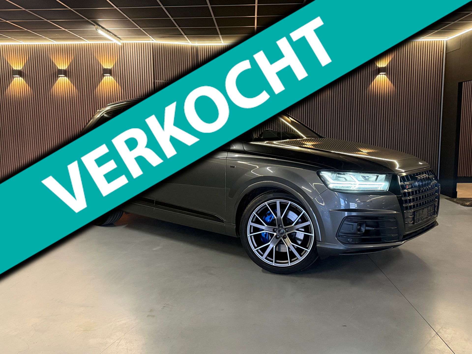 Audi Sq7 4.0 TDI SQ7 quattro Pro Line + | PANO | LUCHTVERING|HUD|QUATTRO 2016 - voorkant