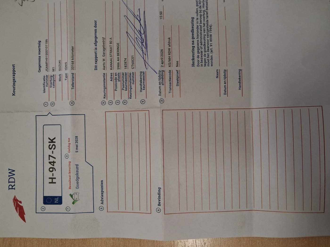 Foto van Suzuki Ignis