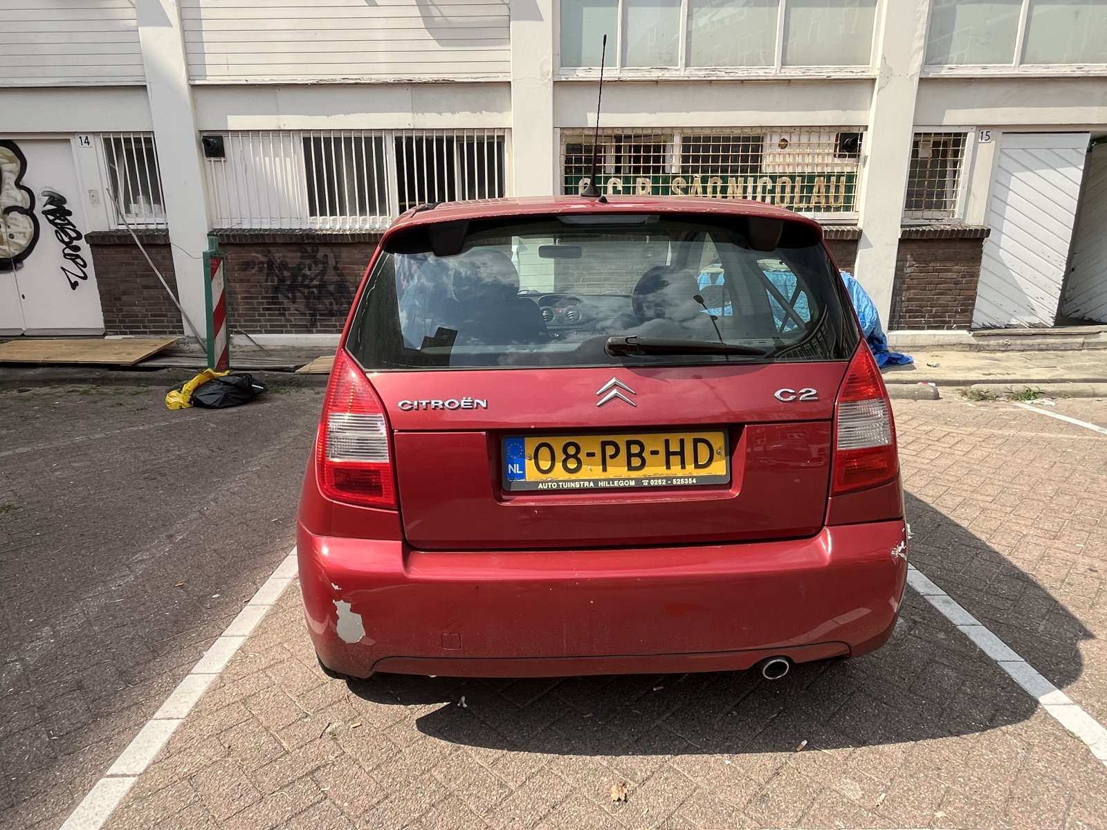 Inspectiefoto van Citroen C2