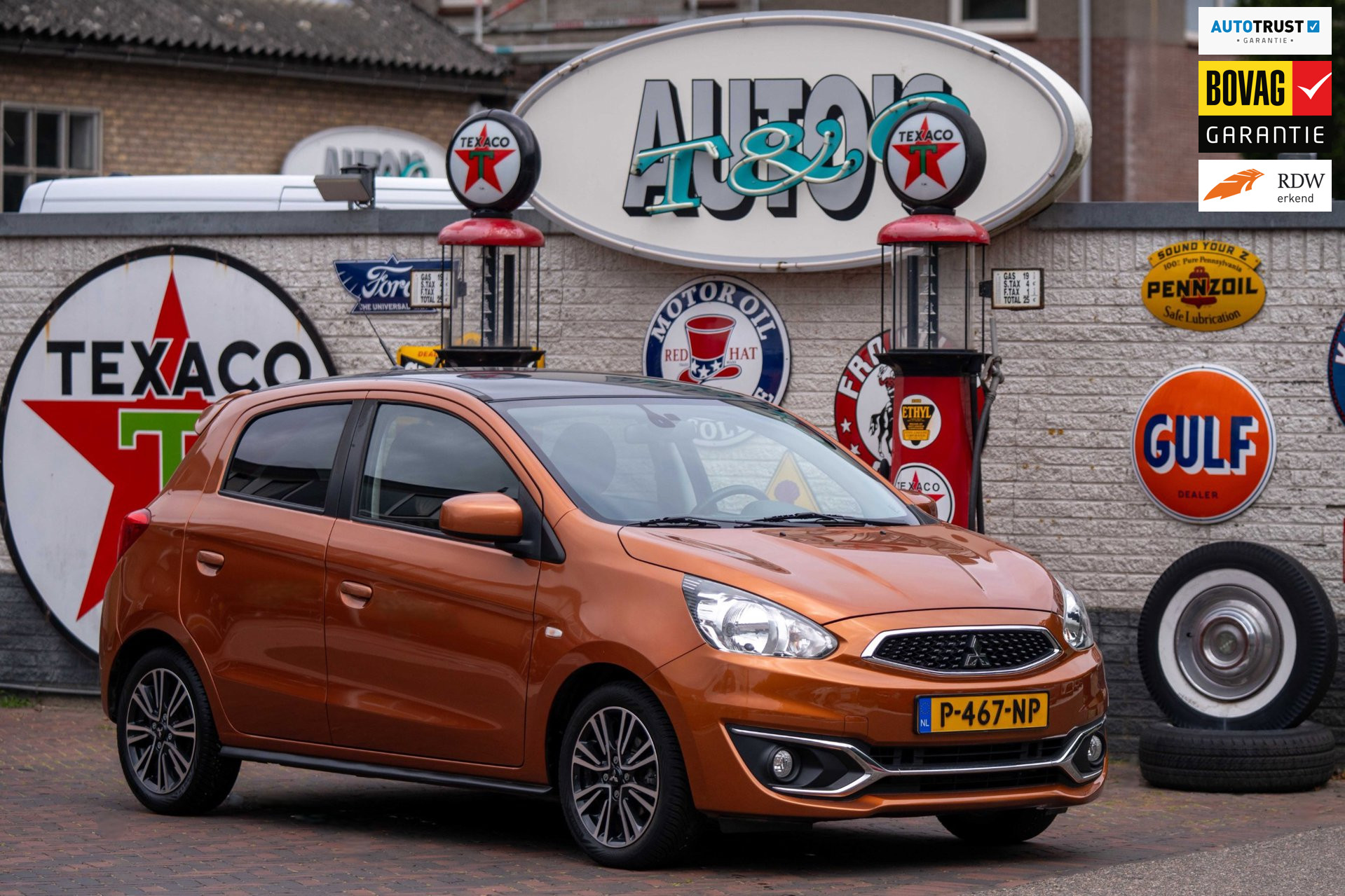 Mitsubishi Mitsubishi Space Star 1.2 Instyle 1e Eigenaar 85.800 km +NAP NL-auto 2018 - voorkant