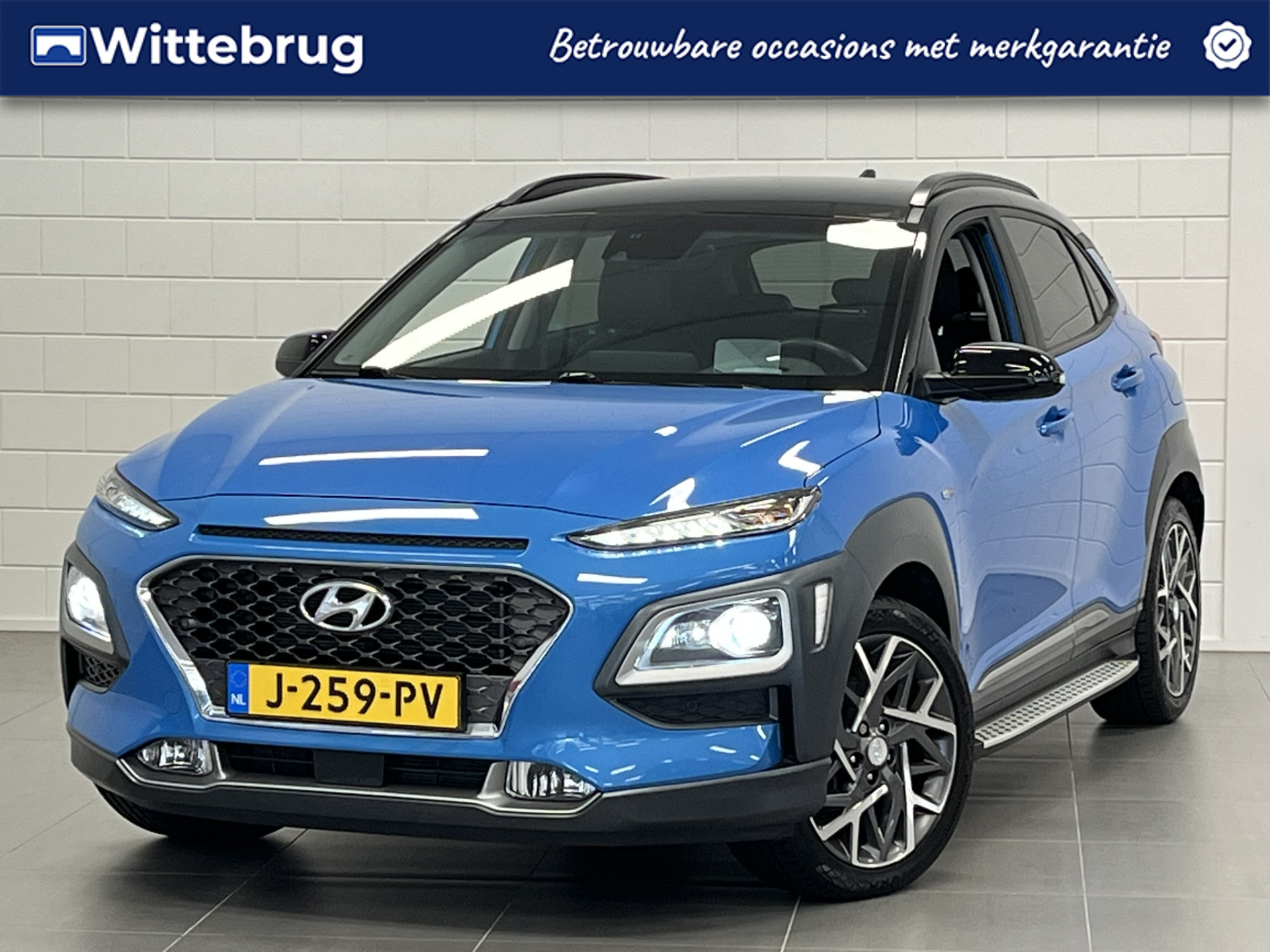 Hyundai Kona 1.6 GDI HEV Premium 2020 - voorkant
