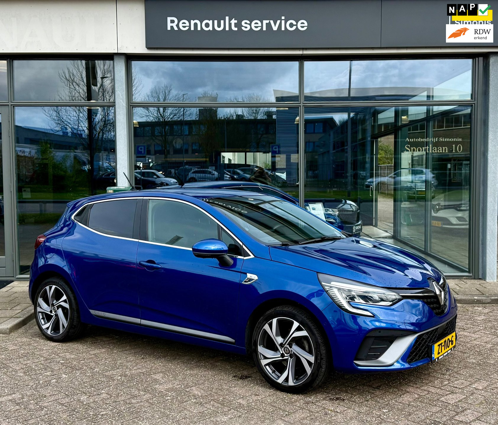 Renault Clio 1.3 TCe R.S. Line | Automaat | 360 camera | Nederlandse auto 2019 - voorkant