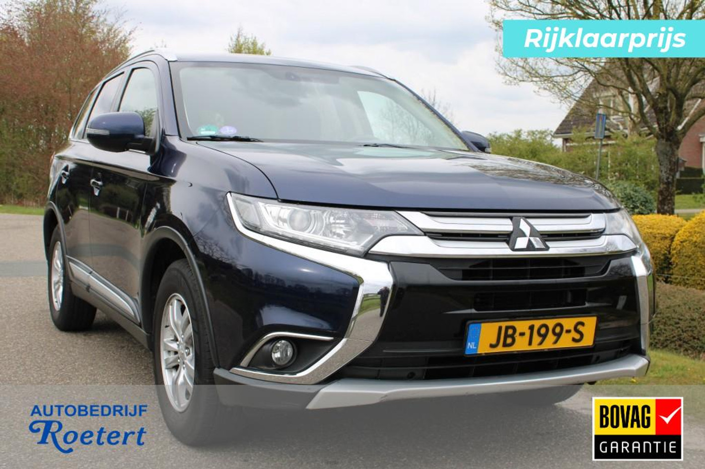 Mitsubishi Mitsubishi Outlander 2.0 150pk Business Edition Automaat ECC/cruise/camera/navi/DAB/trekhaak 2016 - voorkant