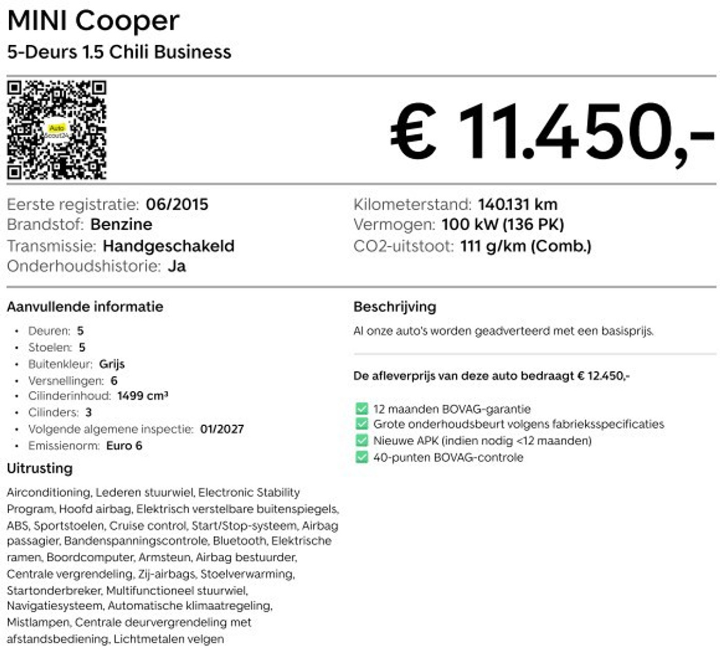 Foto van Mini Cooper
