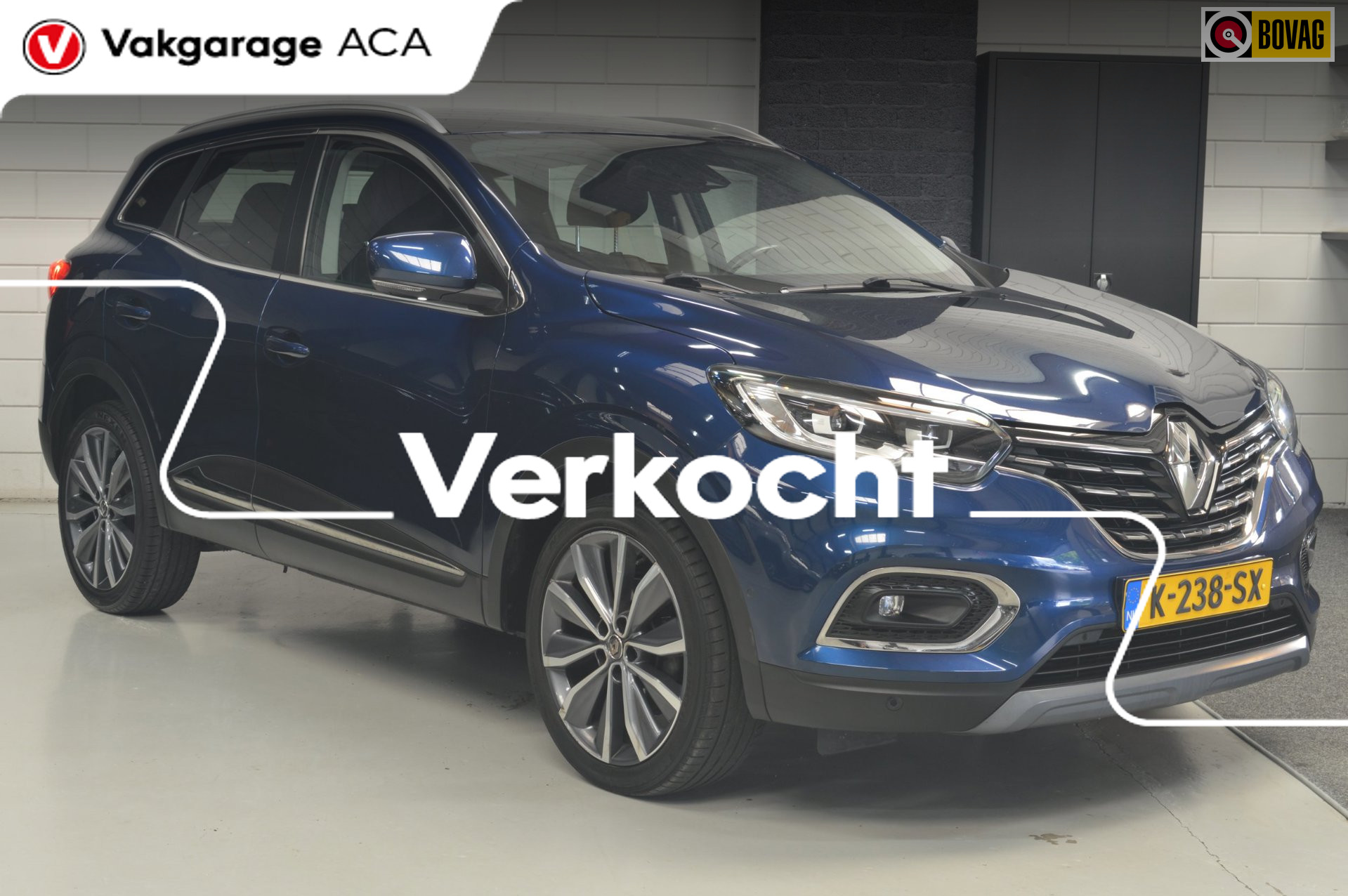 Renault Kadjar 1.3 TCe Intens // LEDER // TREKHAAK // NAVI // CLIMA // CAMERA // 122.000 km // 2019 - voorkant