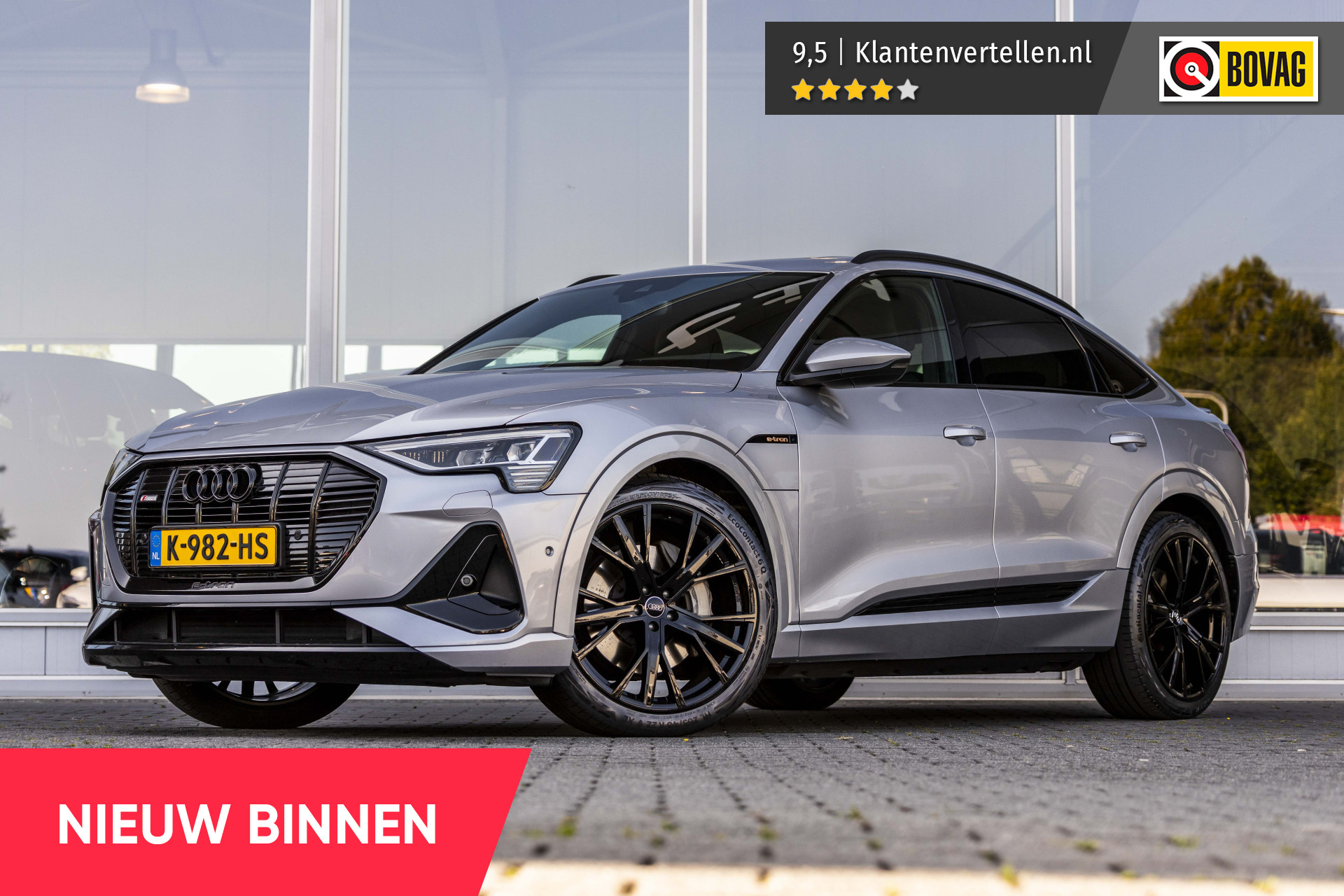 Audi E-tron Sportback 55 55 quattro S edition 95 kWh 2020 - voorkant