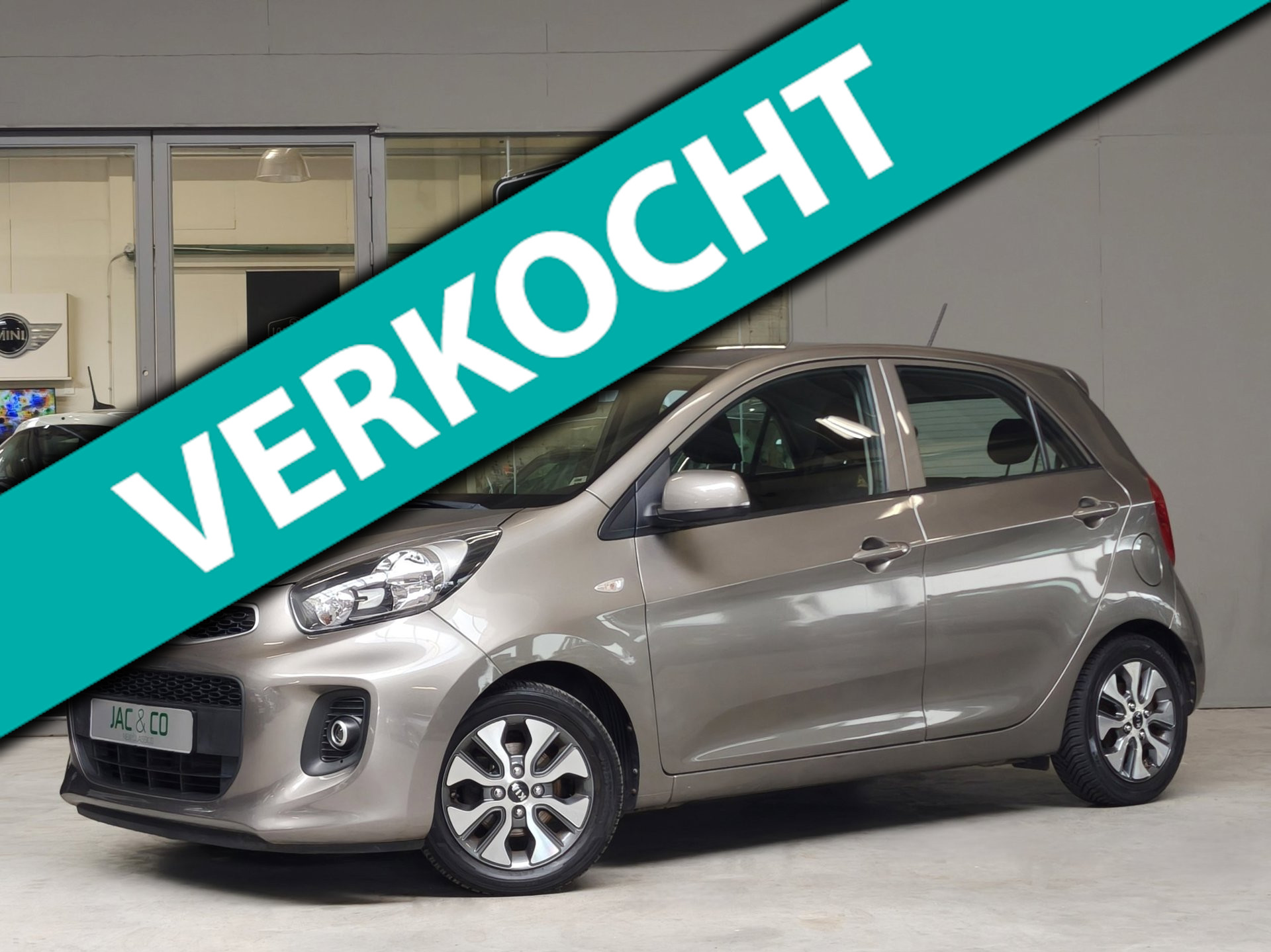Kia Picanto 1.0 CVVT PlusLine Navi-Camera-Airco 2016 - voorkant