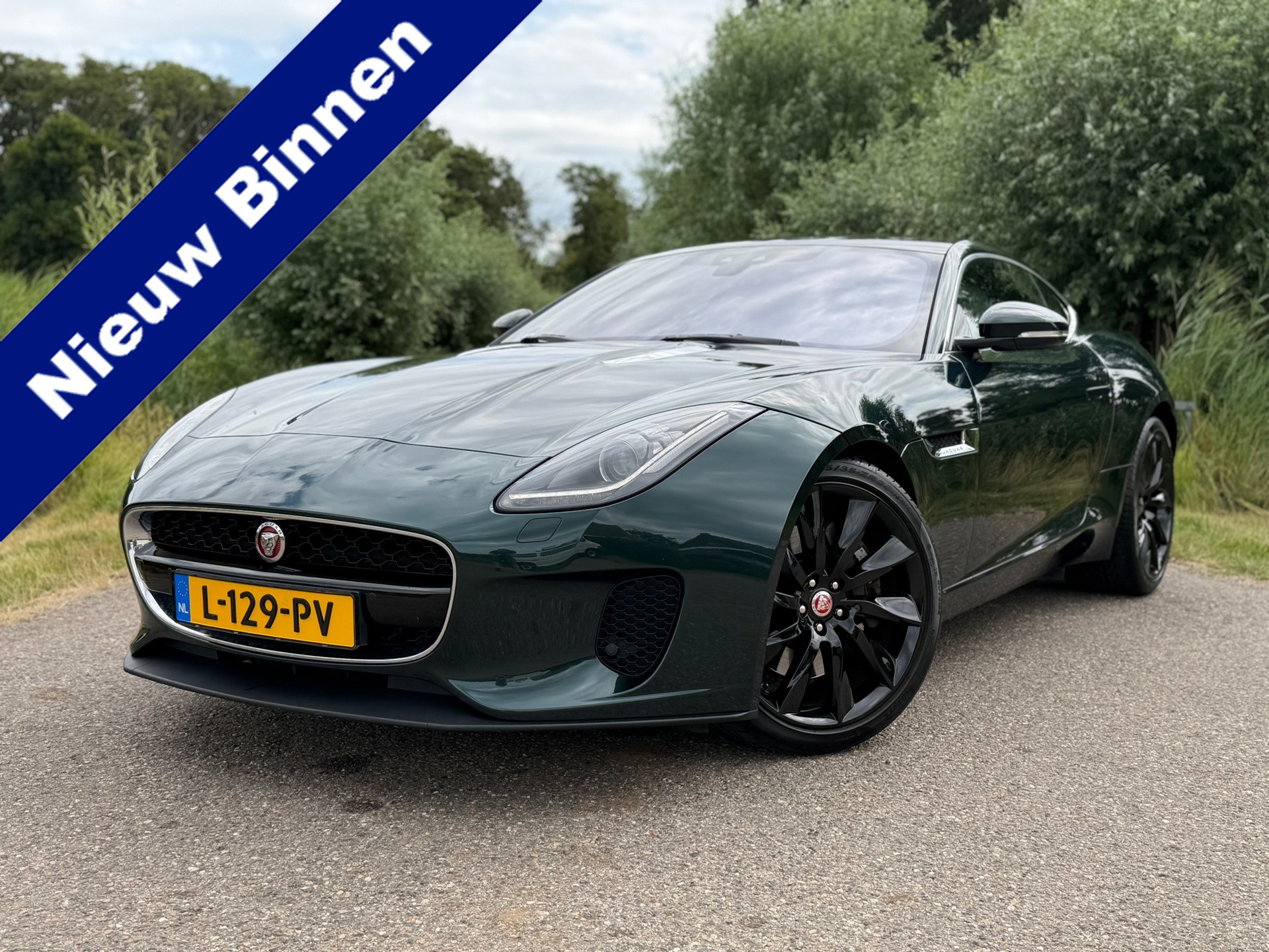 Jaguar Jaguar F-type 2.0T R-Dynamic / Panoramadak / Meridian / Camera / Alcantara bekleding / Keyless entry / Goed onderhouden 2018 - voorkant