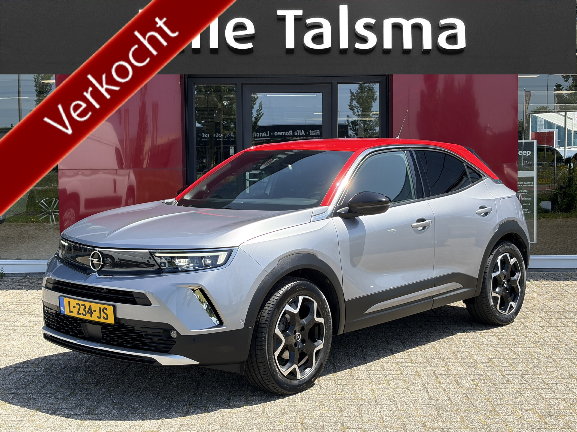 Opel Mokka 1.2 Turbo 131 PK Ultimate | Camera | Stoelverwarming | Trekhaak 2021 - voorkant