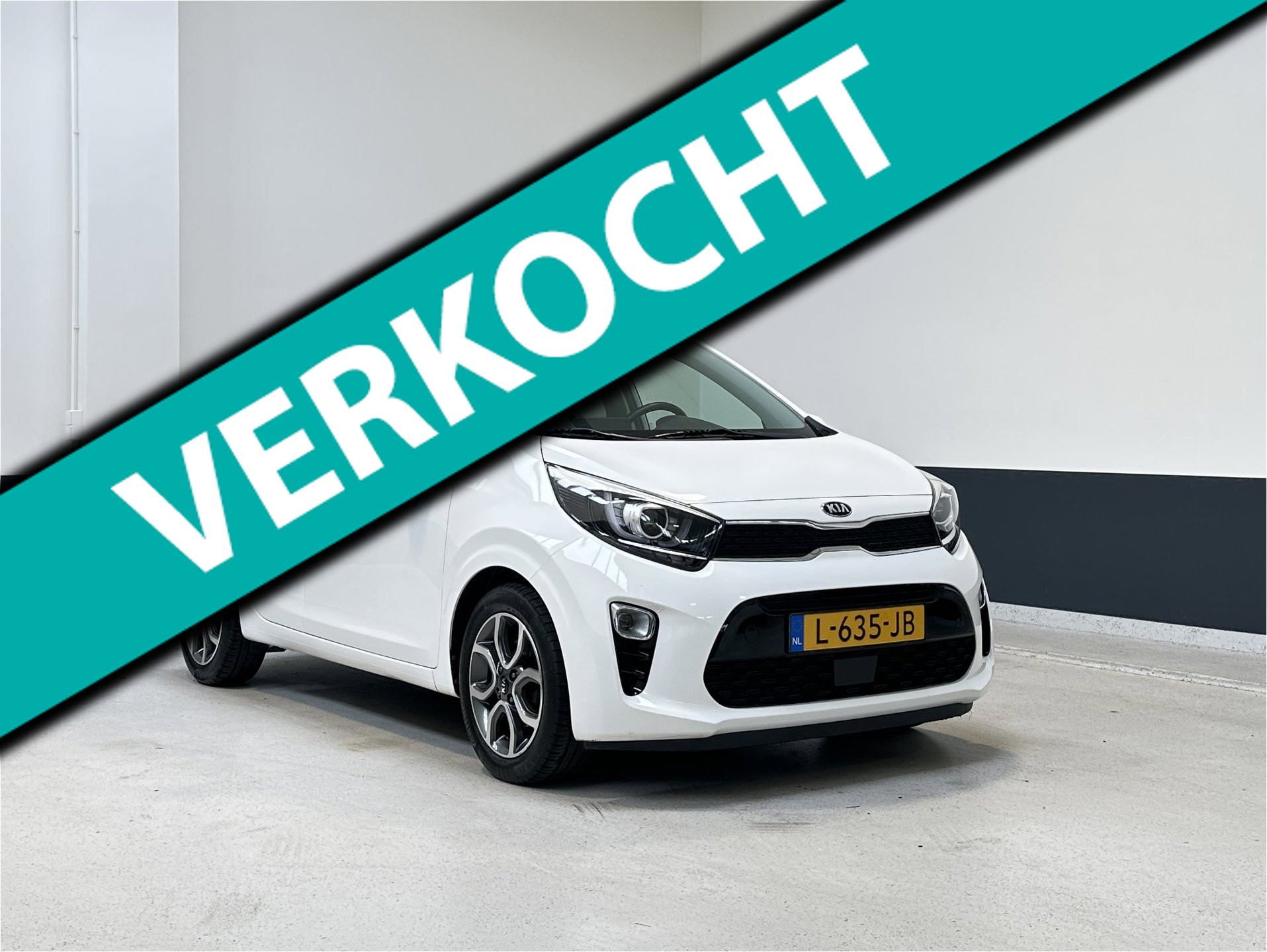 Kia Picanto 1.0 DPi DynamicPlusLine | Apple Carplay/Android auto | Climate control | Camera | NL | 1 Eig | 2021 - voorkant