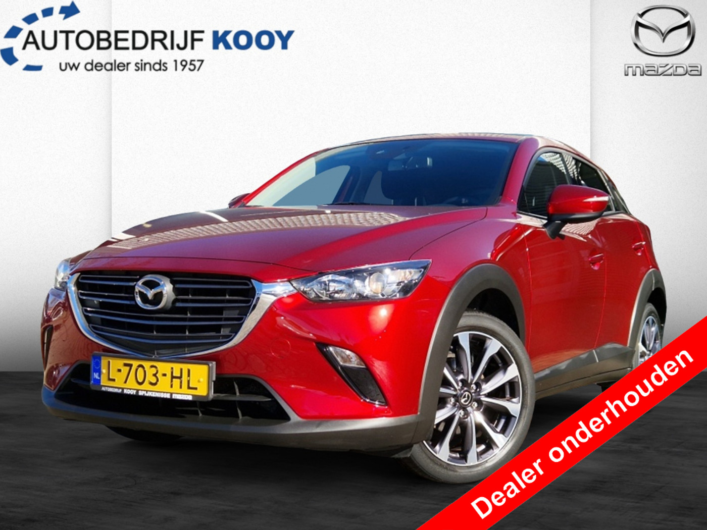 Mazda Cx-3 2.0 SkyActiv-G 121 Sportive 2021 - voorkant