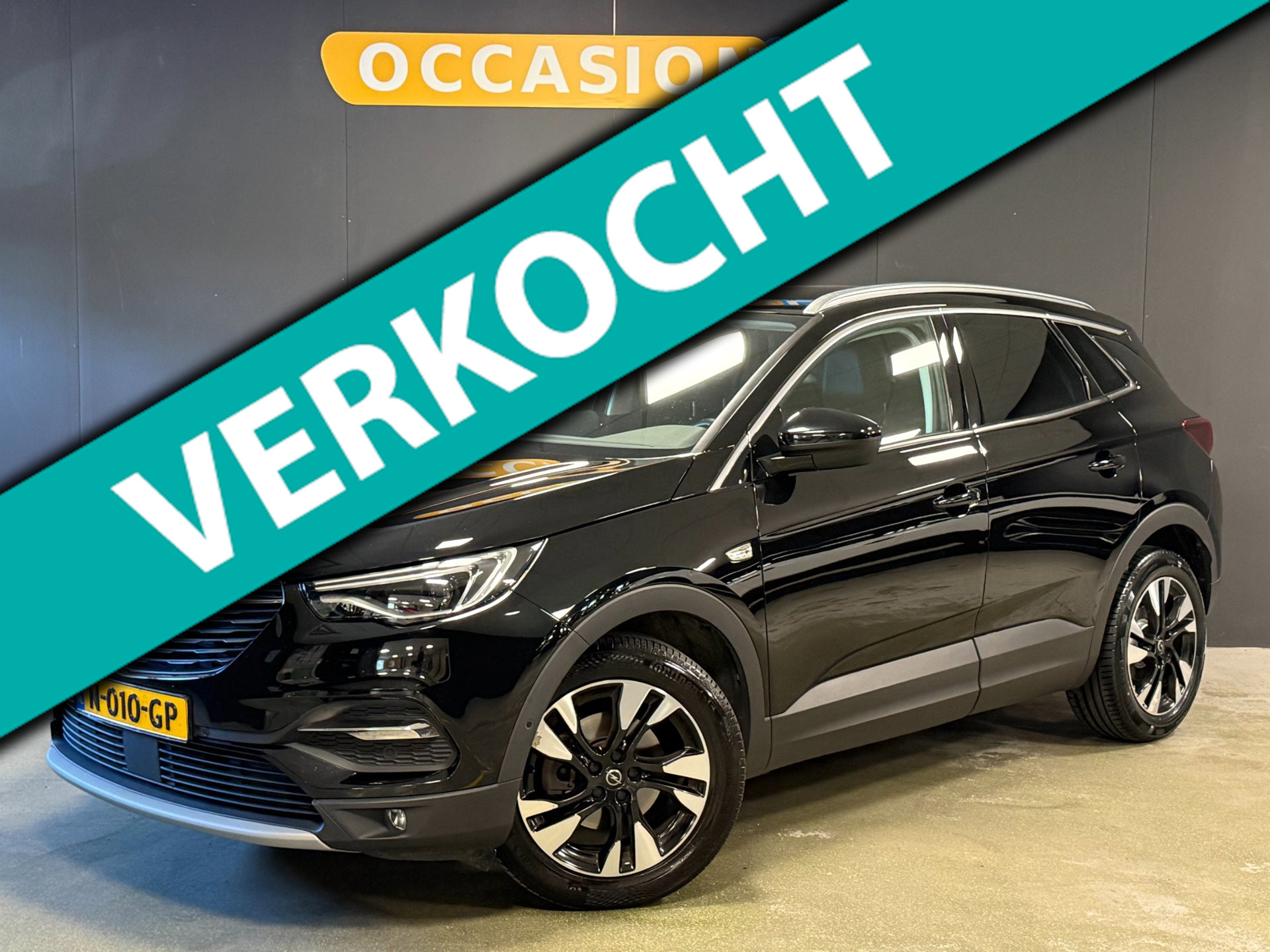 Opel Grandland X 1.2 Turbo Innovation|KEYLESS|DODEHOEK|STUURV|STOELV|CRUISE|CARPLAY|SFEER|360CAM|18INCH| 2020 - voorkant
