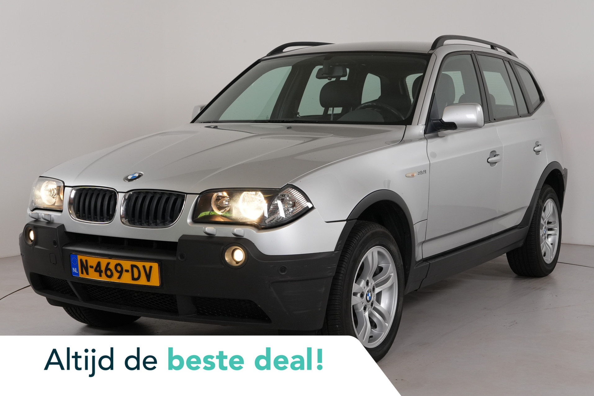 BMW X3 3.0i 2005 - voorkant