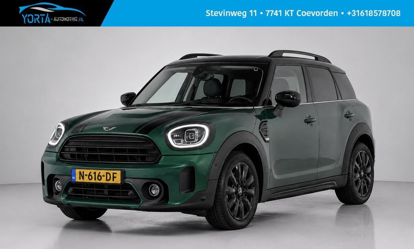 Mini Countryman Cooper 1.5 Cooper Chili AUTOMAAT|AFN. HAAK|CAMERA|STOELVERWARMING 2021 - voorkant