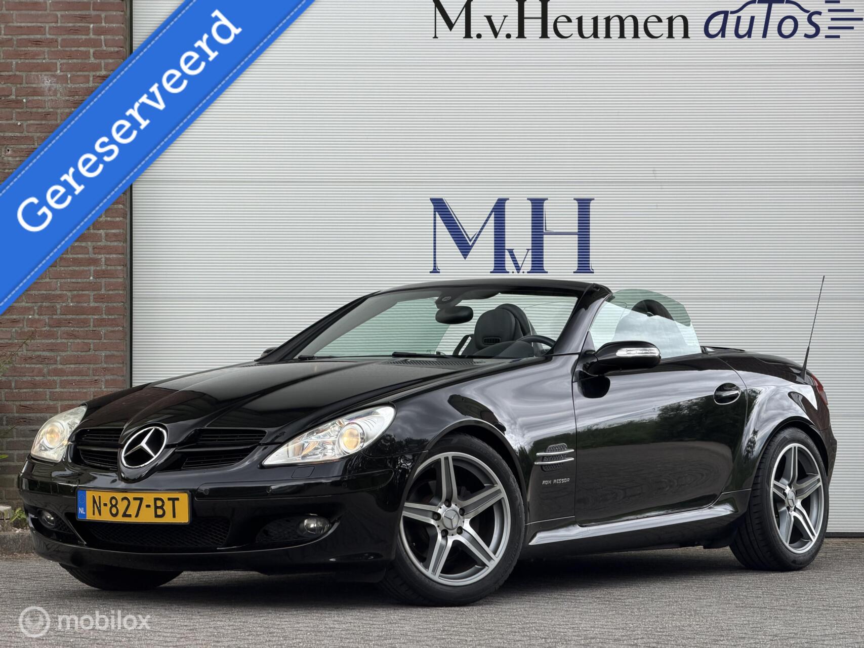 Mercedes-Benz SLK 200 Kompressor 200 K. Stoelverwarming Airscarf 17'' 2008 - voorkant
