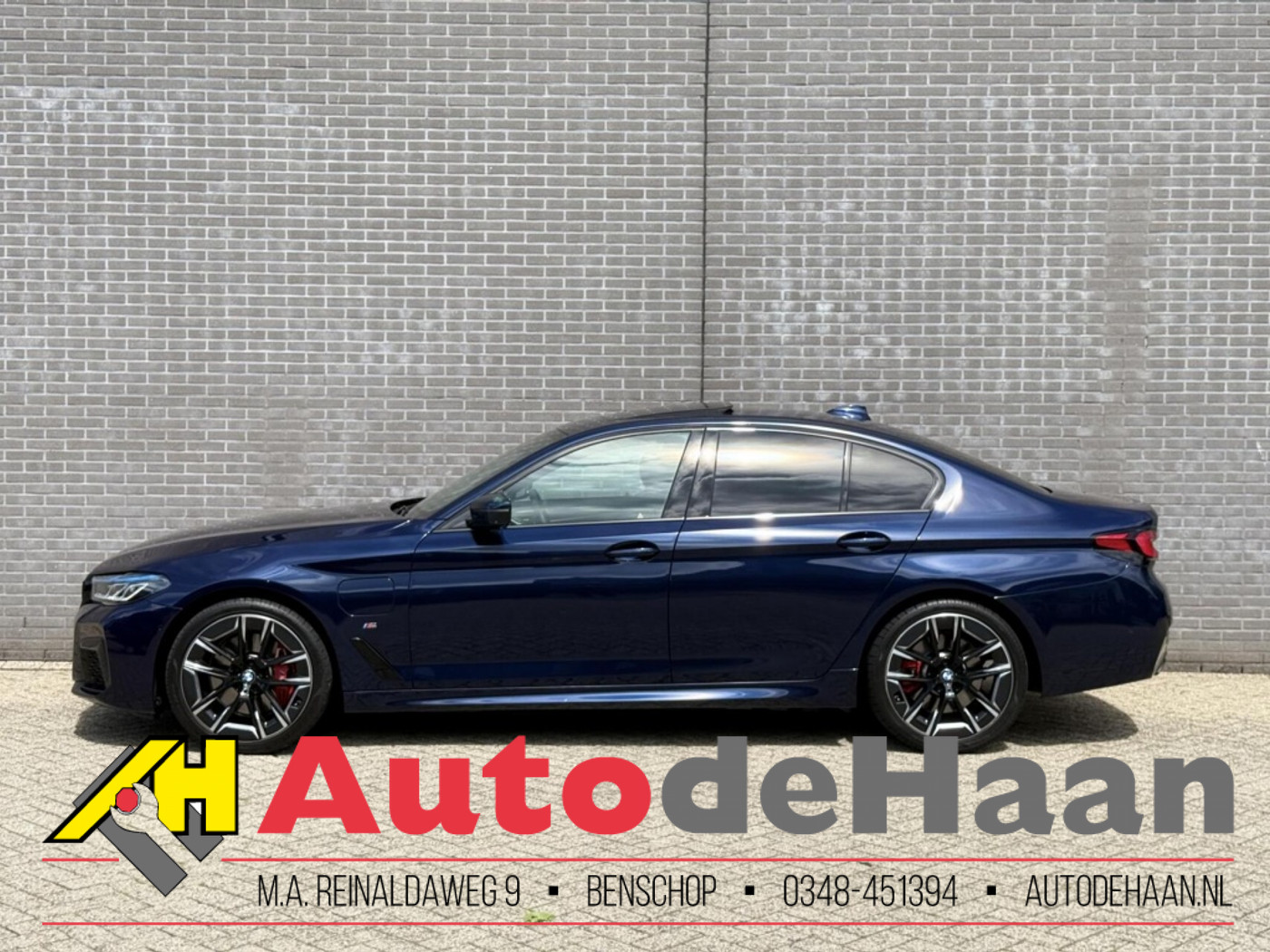BMW 5-serie 530e High Executive M Individual VOL 2021 - voorkant