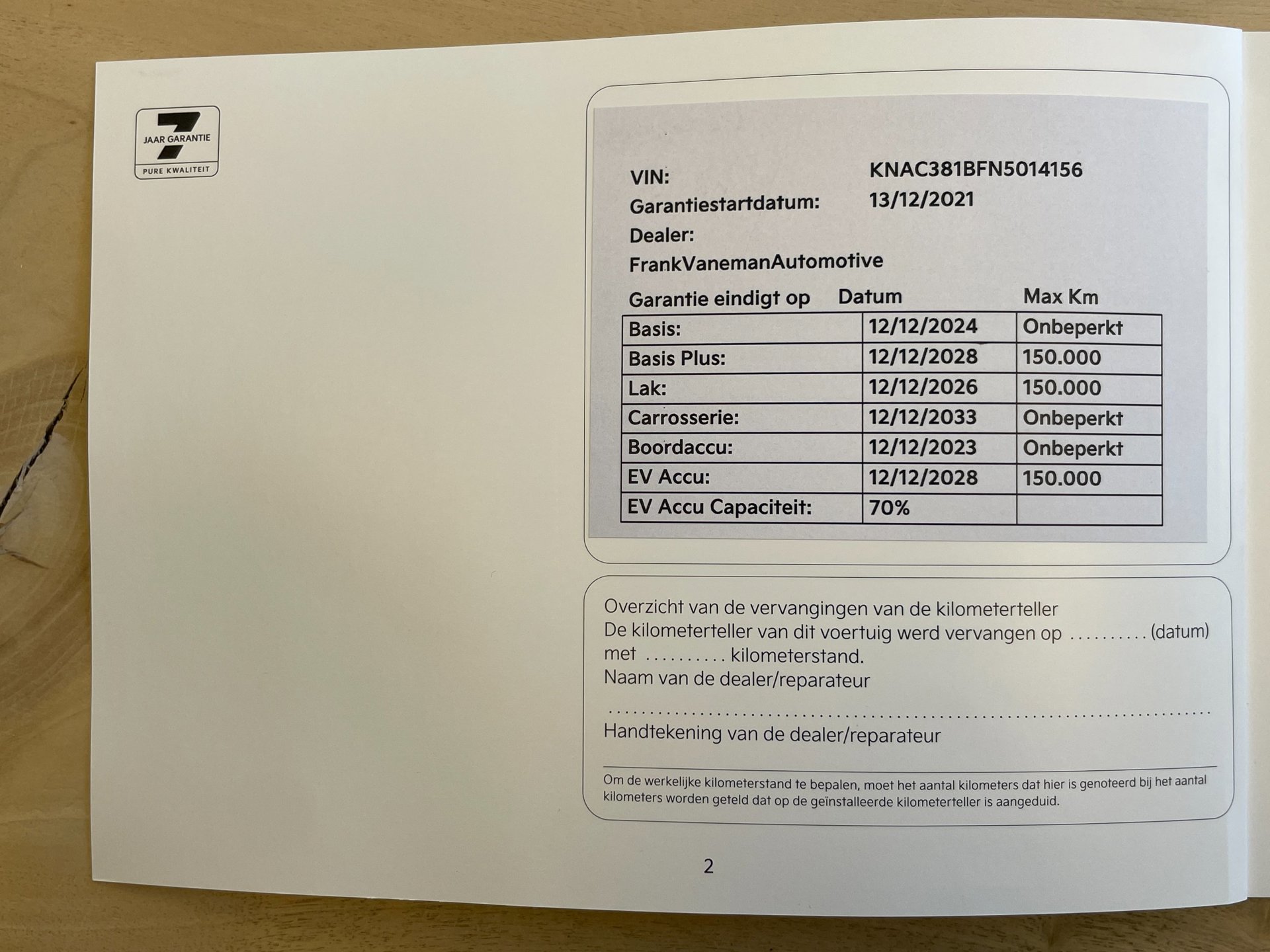 Foto van Kia Ev6