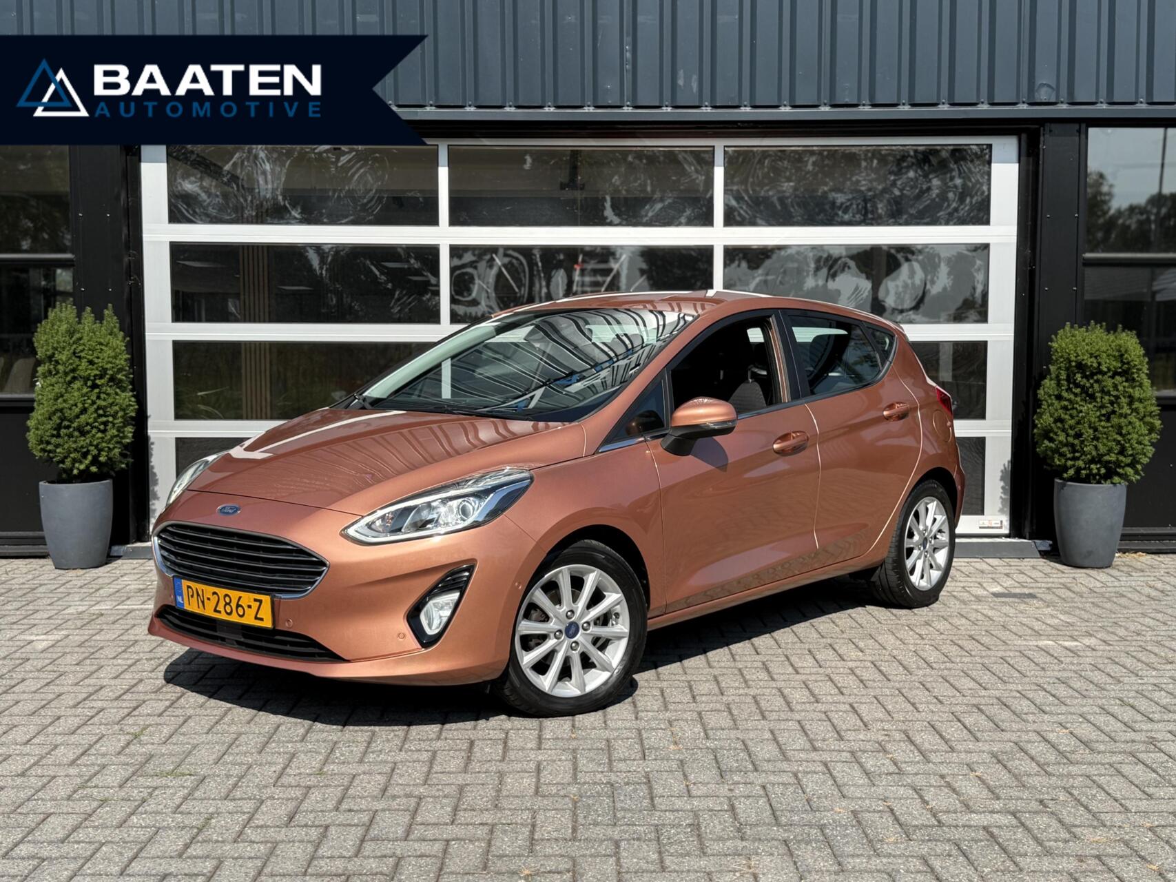 Ford Fiesta 1.0 EcoBoost 100pk Titanium |B&O|Carplay|Camera|Dealer oh| 2017 - voorkant