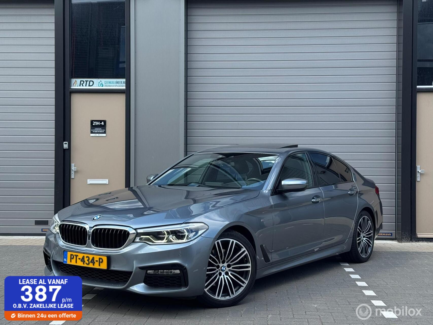 BMW 520d 520D EDE High Executive | M-Pakket | Dak | 19" | 2017 - voorkant