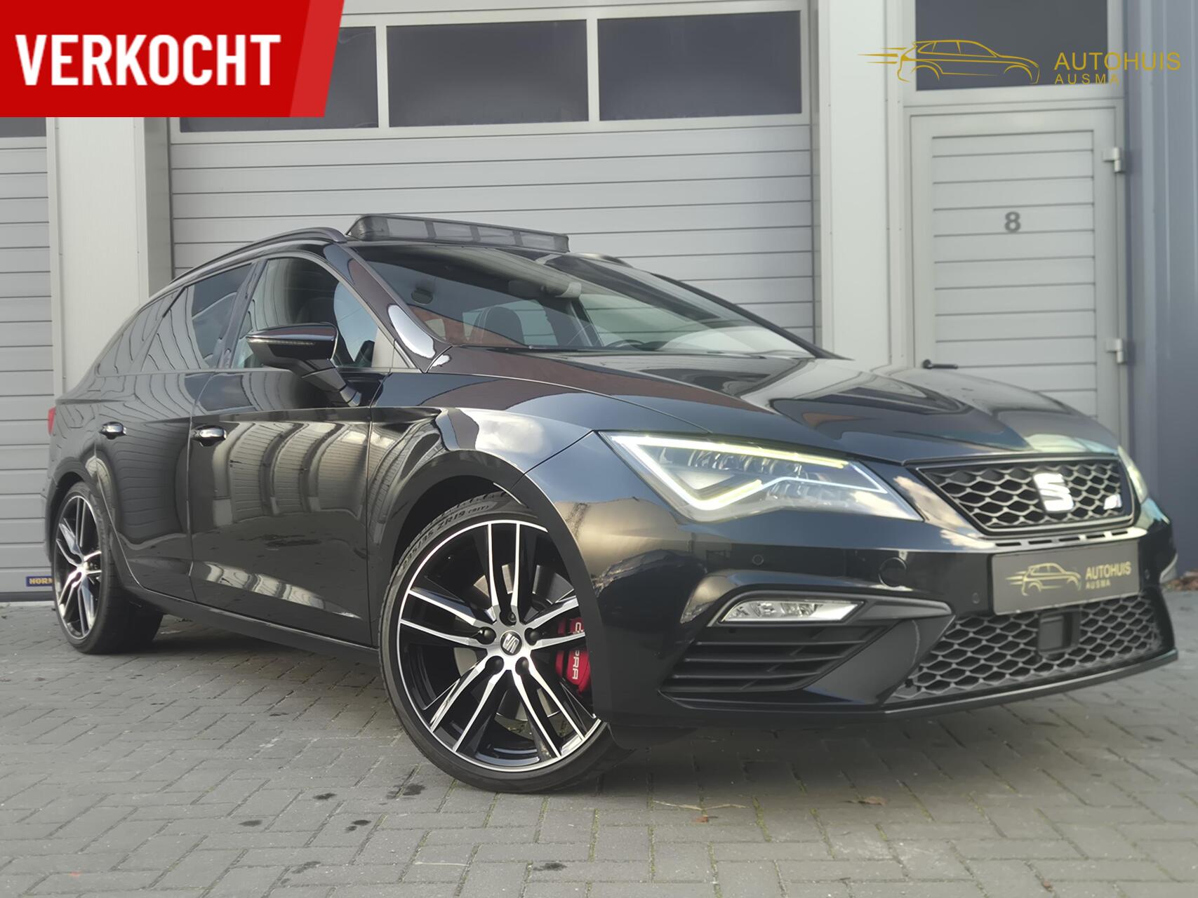 Seat Leon ST 2.0 TSI CUPRA 300 Pano/Virtual/ACC/Kuip/Carplay 2018 - voorkant