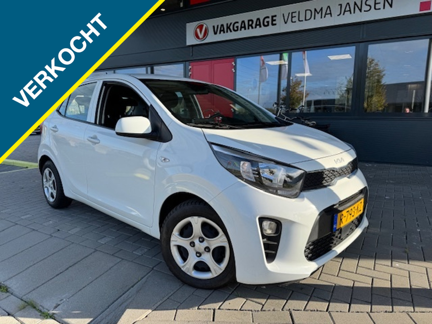 Kia Picanto 1.0 DPi COMFORTLINE 5-DRS. +APPLE CARPLAY 1e EIG. 2022 - voorkant