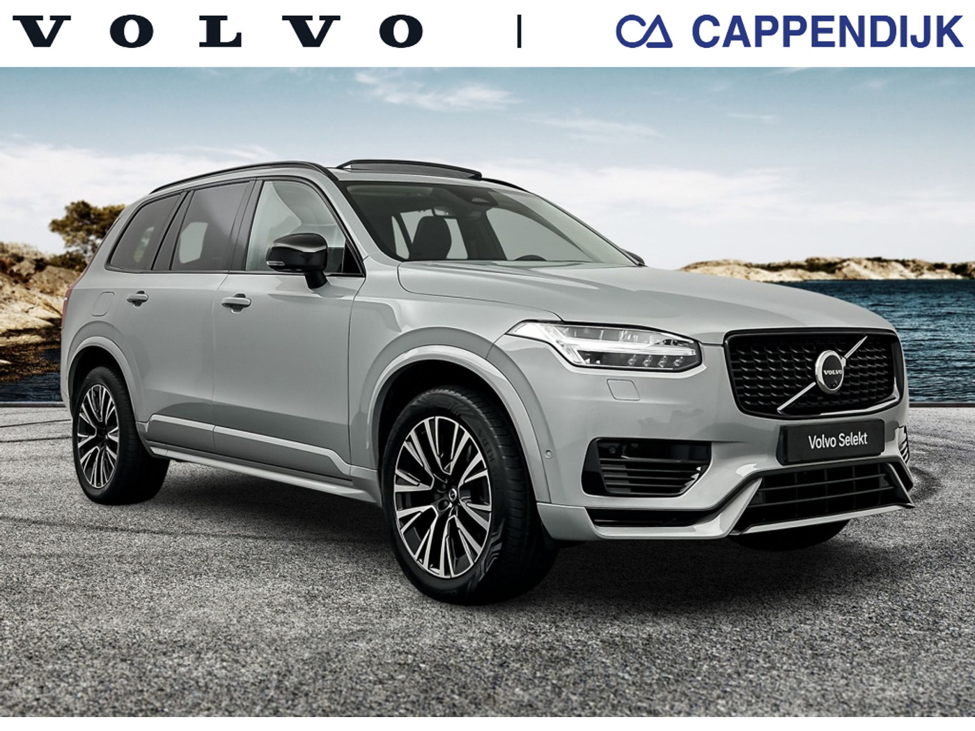 Volvo Xc90 T8 455PK Recharge Ultra Dark| FULL OPTIONS!! B&W | Luchtvering 2024 - voorkant