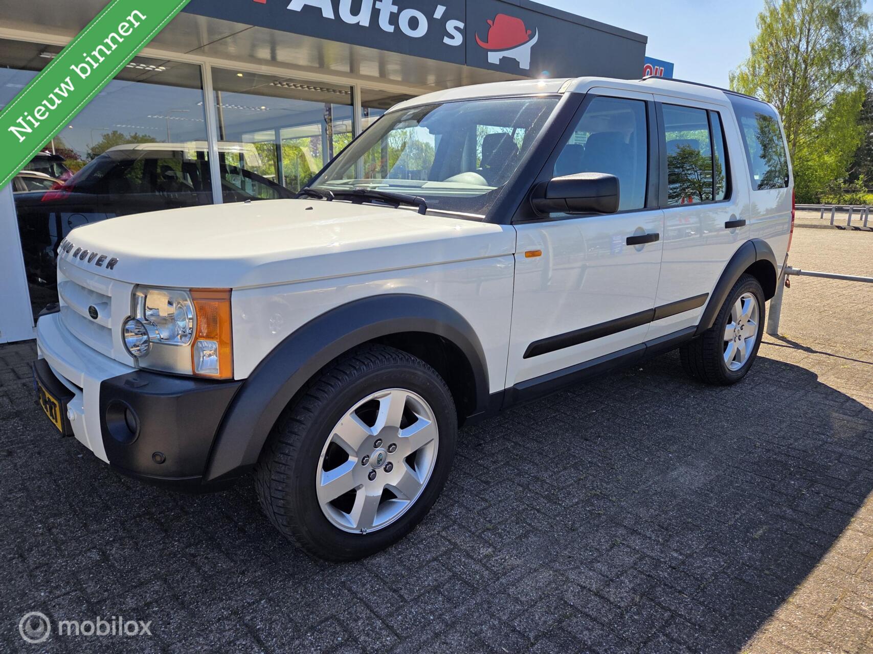 Land Rover Discovery 3 2.7 TdV6 HSE 7X LEER LUCHT XENON PANO 2007 - voorkant