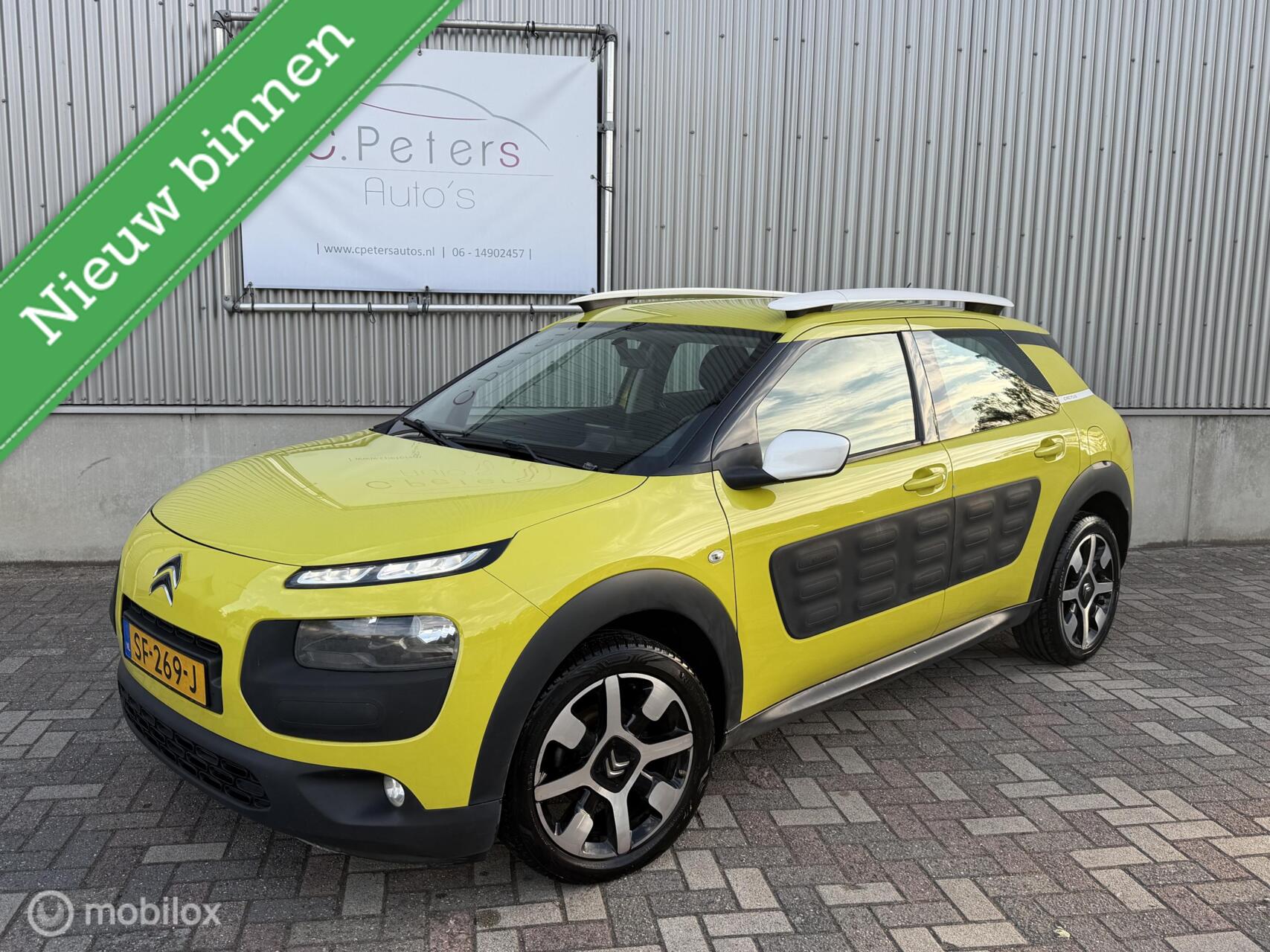Citroen C4 Cactus 1.2 VTi Feel 2014 / Camera / Cruisecontrol / Airco / 17” / NAP 2014 - voorkant