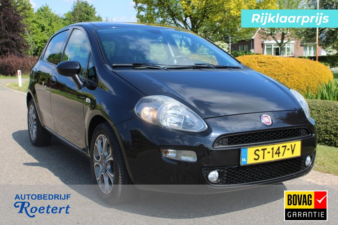 Fiat Fiat Punto 0.9 TwinAir 101pk Sempre 5-drs ECC/Cruise/Navi/PDC 2018 - voorkant