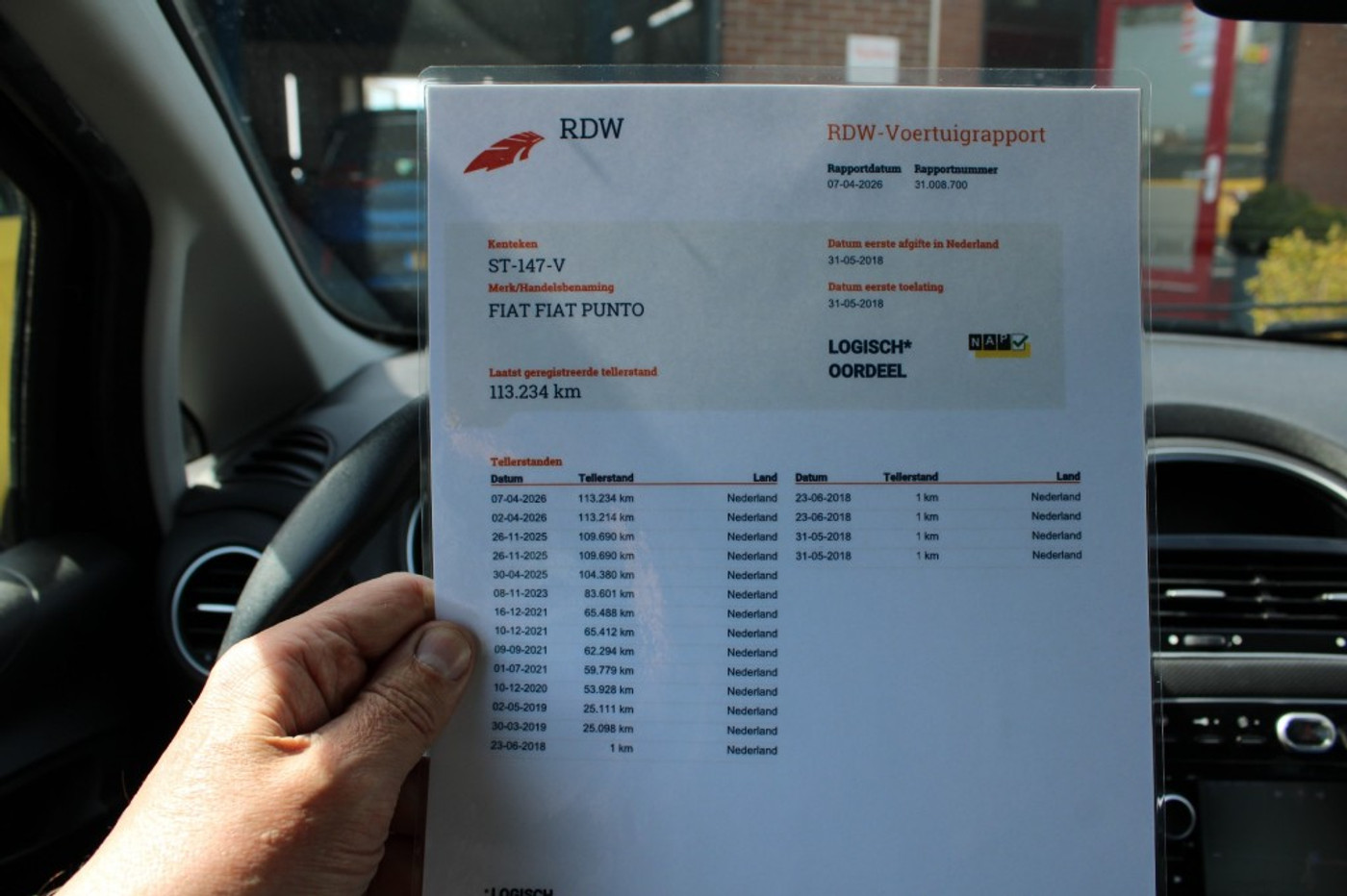 Foto van Fiat Fiat Punto