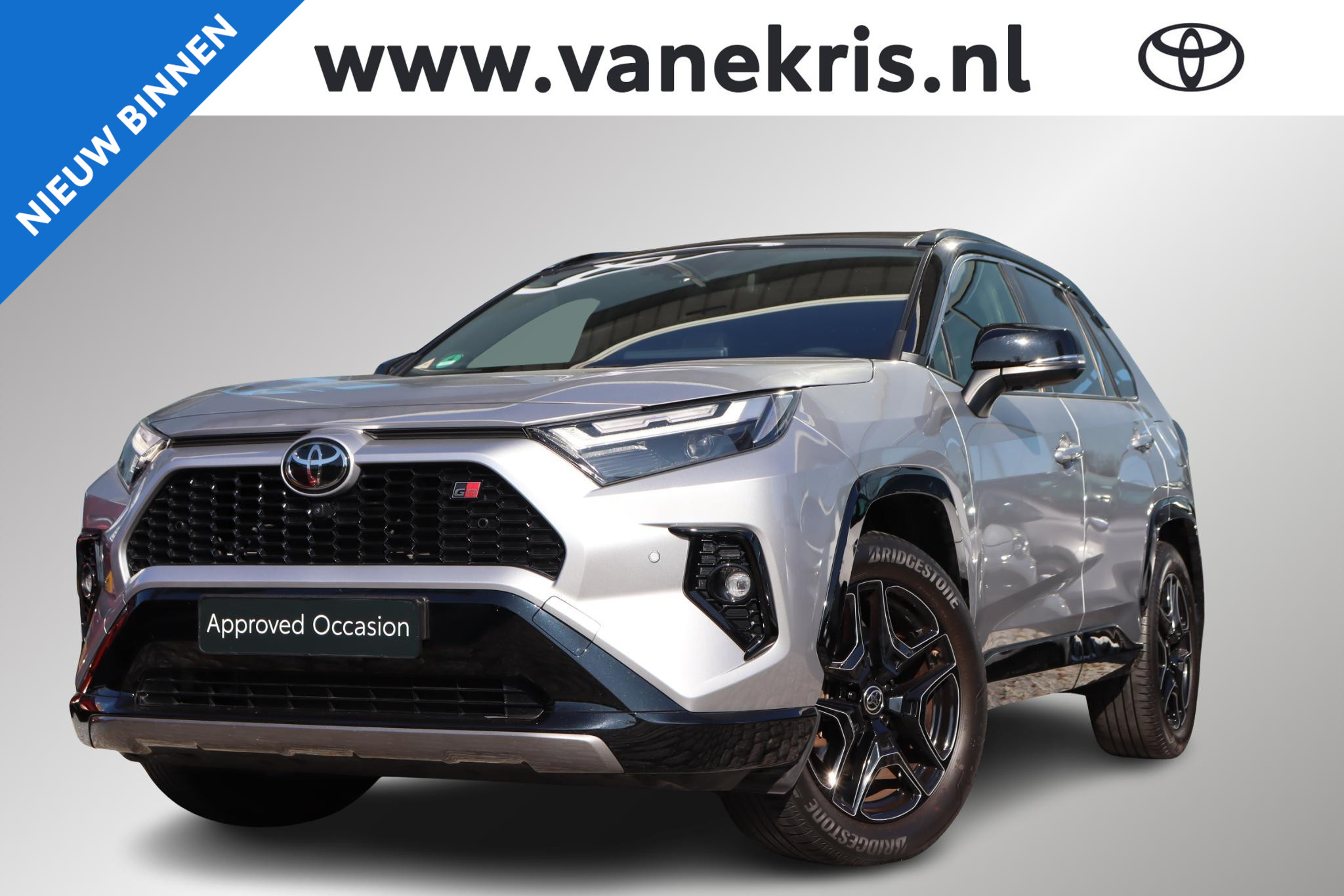 Toyota Toyota Rav4 2.5 Hybrid AWD GR SPORT, GR PLUS PACK, Trekhaak, , 2024 - voorkant