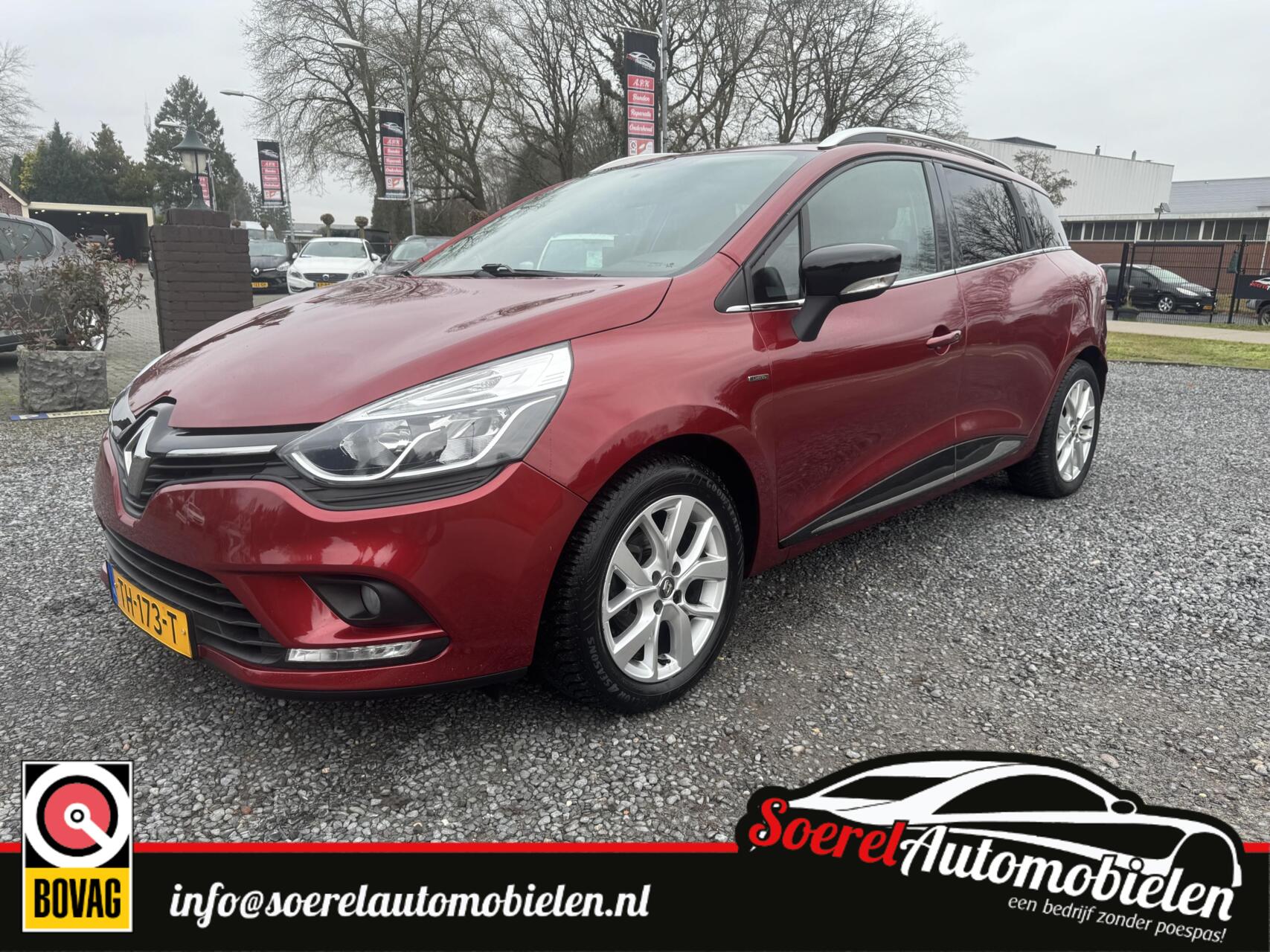 Renault Clio 0.9 TCe Limited bose navi camera limited 2018 - voorkant