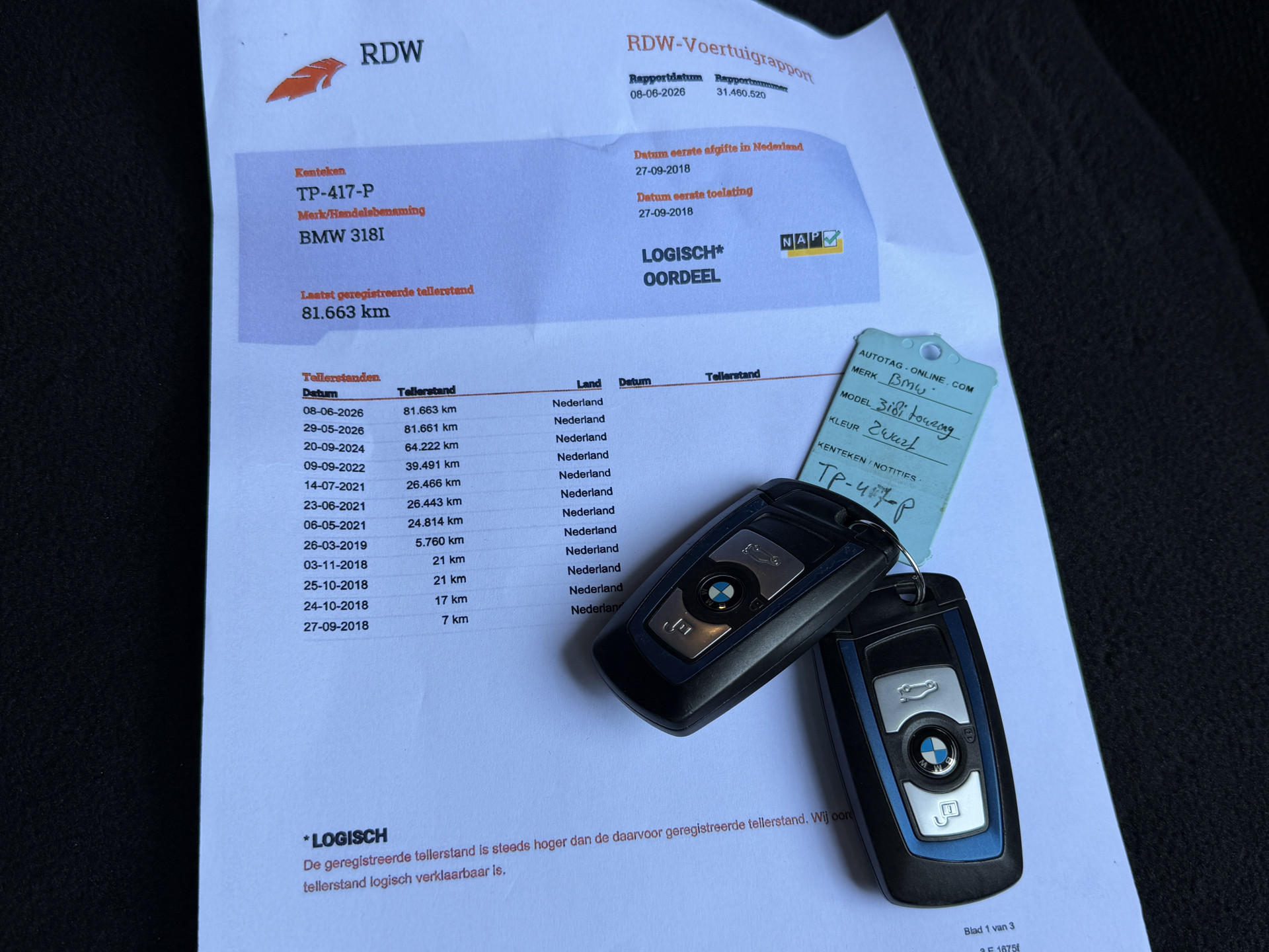 Foto van BMW 318i