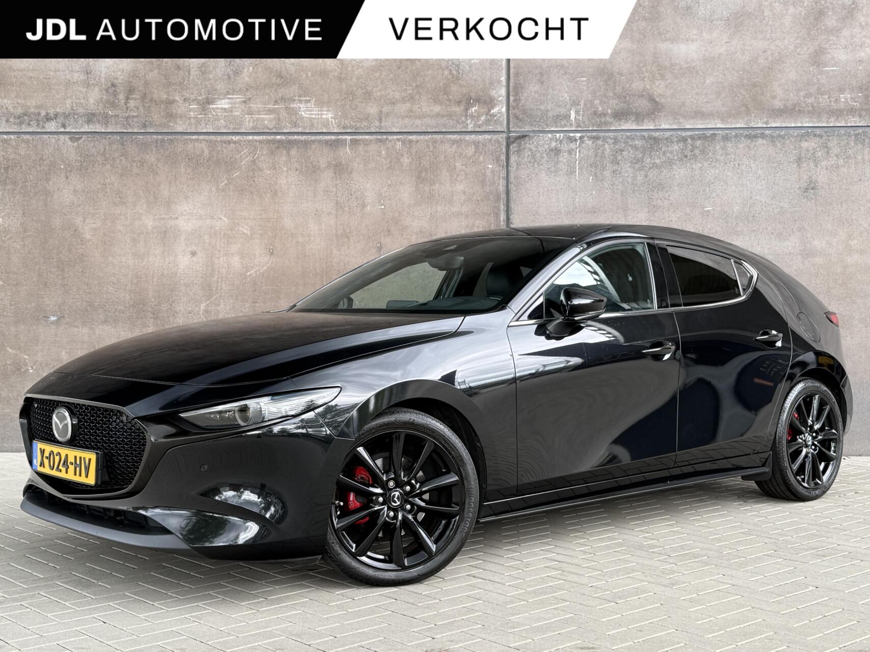 Mazda Mazda3 2.0 e-SkyActiv-G M Hybrid 122 Luxury | Bose Audio | HUD | Blindspot | Adaptieve Cruise | Camera | Leder | 2019 - voorkant
