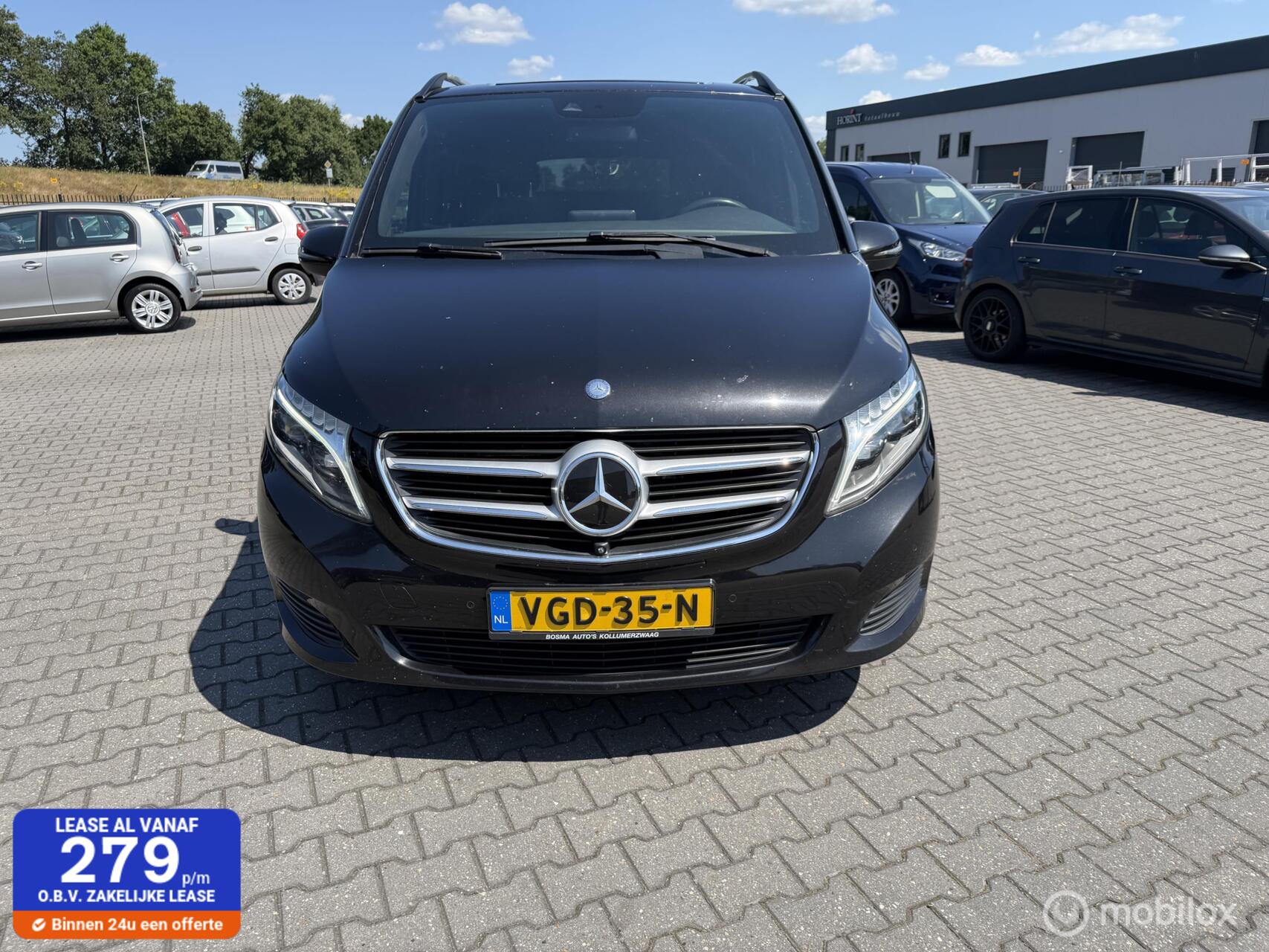 Mercedes-Benz V-klasse 250d 4-MATIC Extra Lang DC Avantgarde Edition 2017 - voorkant