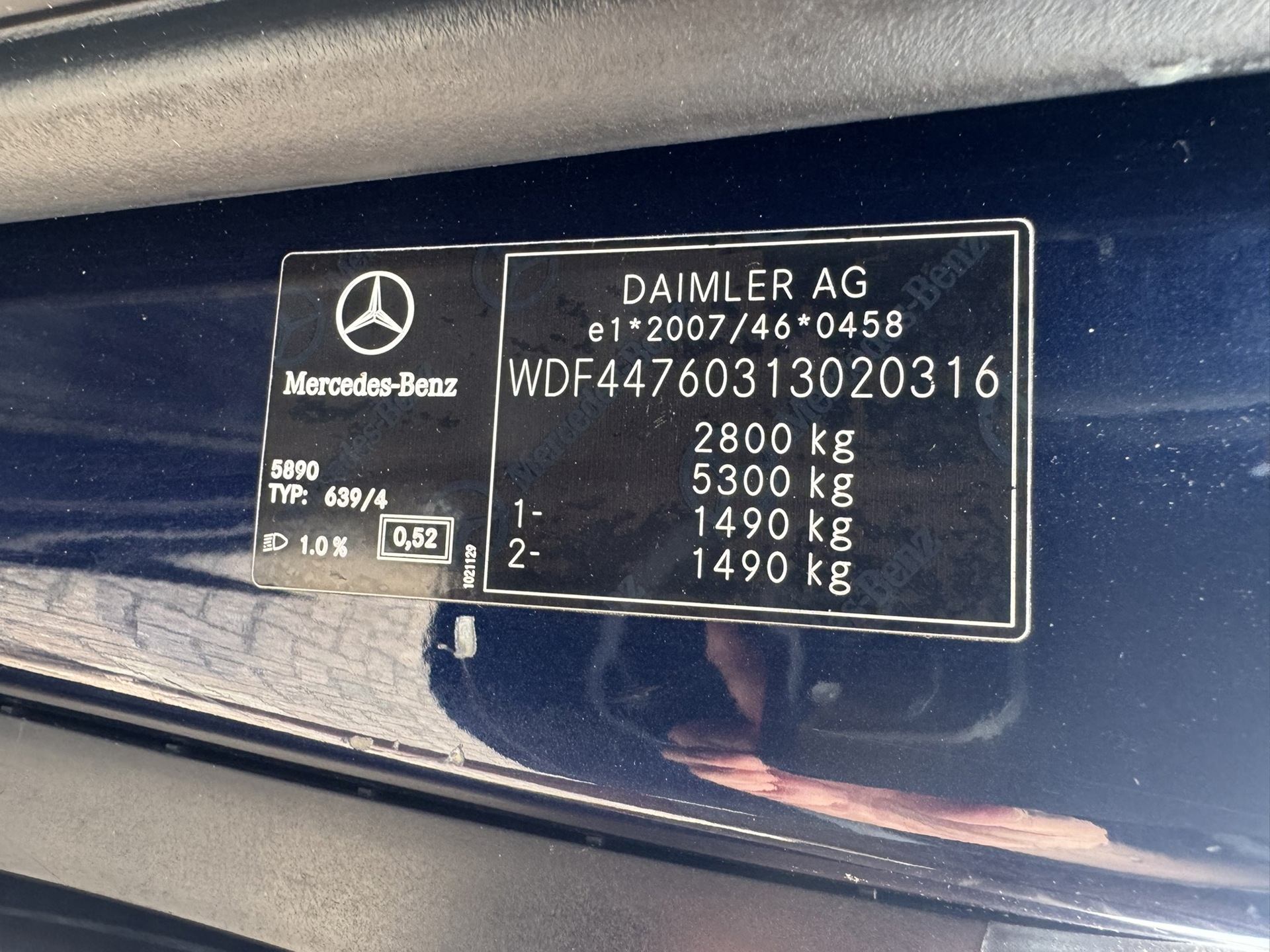 Foto van Mercedes-Benz Vito