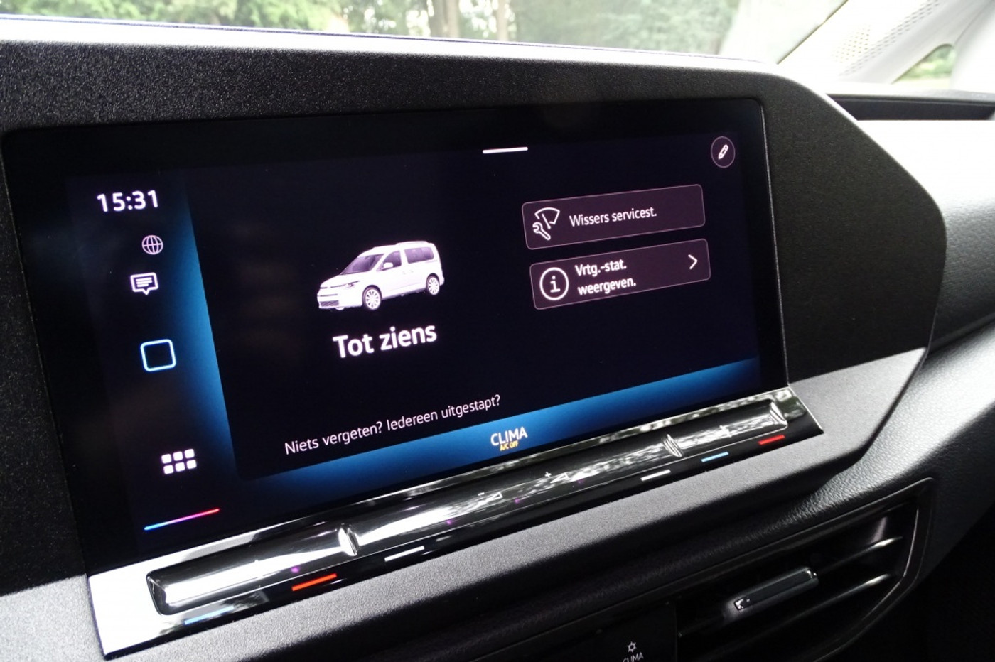 Foto van Volkswagen Caddy Modified Partition Wall