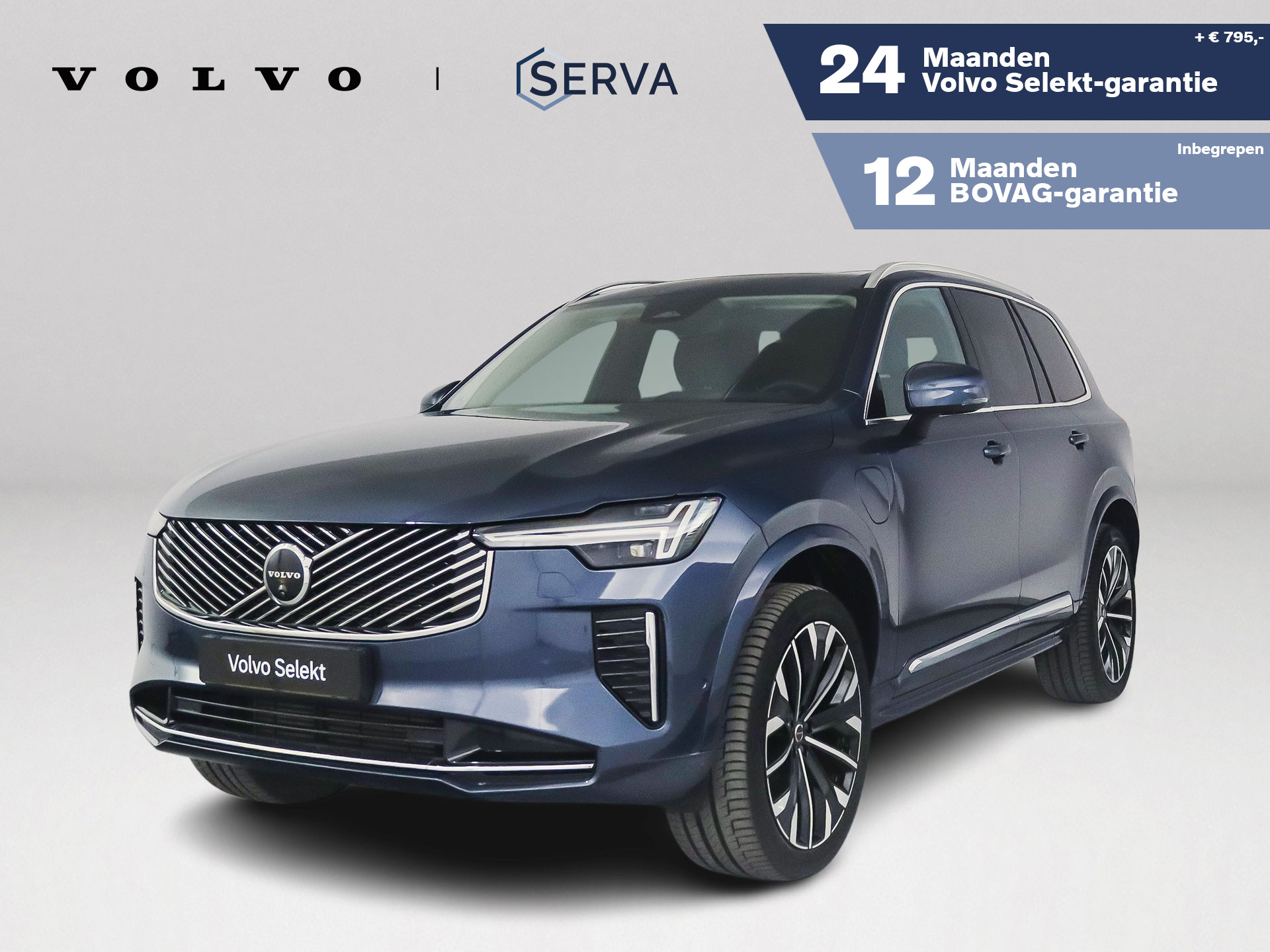 Volvo Xc90 T8 Plug-in hybrid AWD Ultra Bright | Panoramadak | 360° camera | Harman Kardon | Head-up display | Stoel- en stuurverwarming | Trekhaak 2025 - voorkant