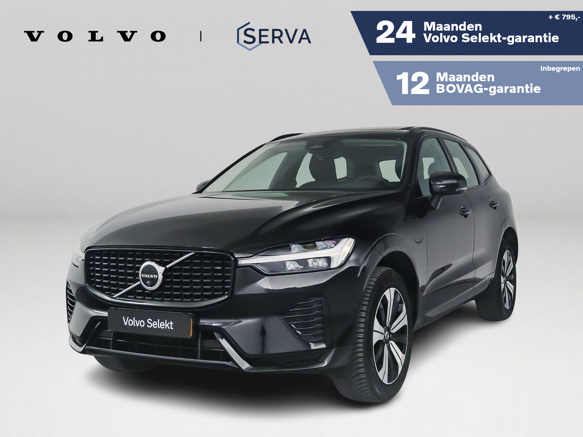 Volvo Xc60 T6 Plug-in hybrid AWD Plus Dark | Panoramadak | 360° camera | Stoel- en Stuurverwarmig | Trekhaak 2025 - voorkant