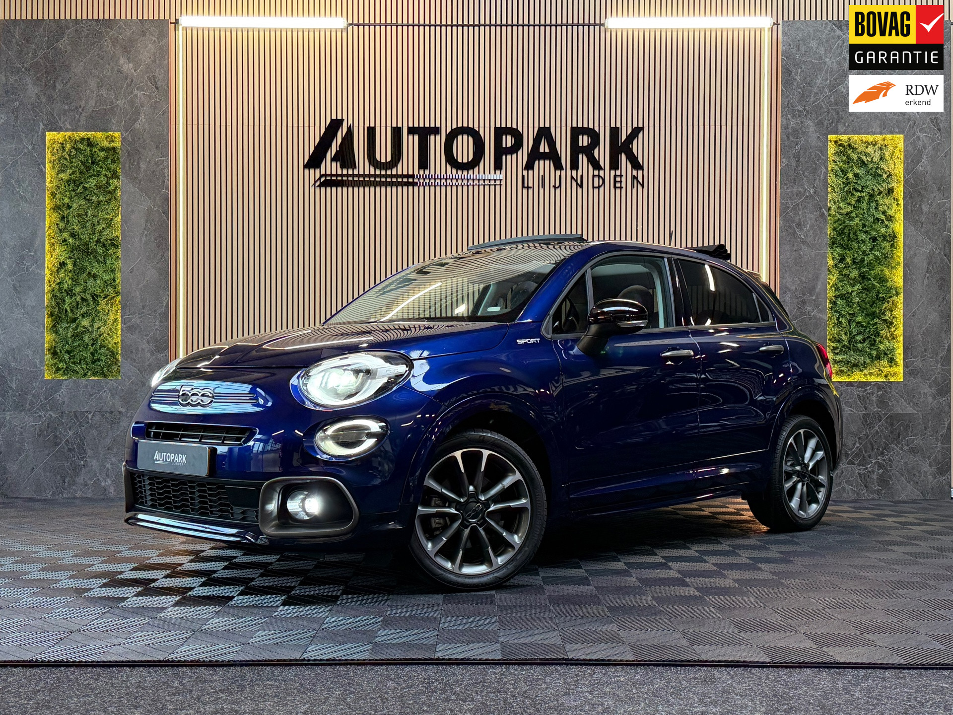 Fiat 500x 1.5 Hybrid Sport |Cabrio| Keyless | Camera | Halfleder | Automaat | Lane Assist |CARPLAY|OPENDAK|Bomvol! 2023 - voorkant