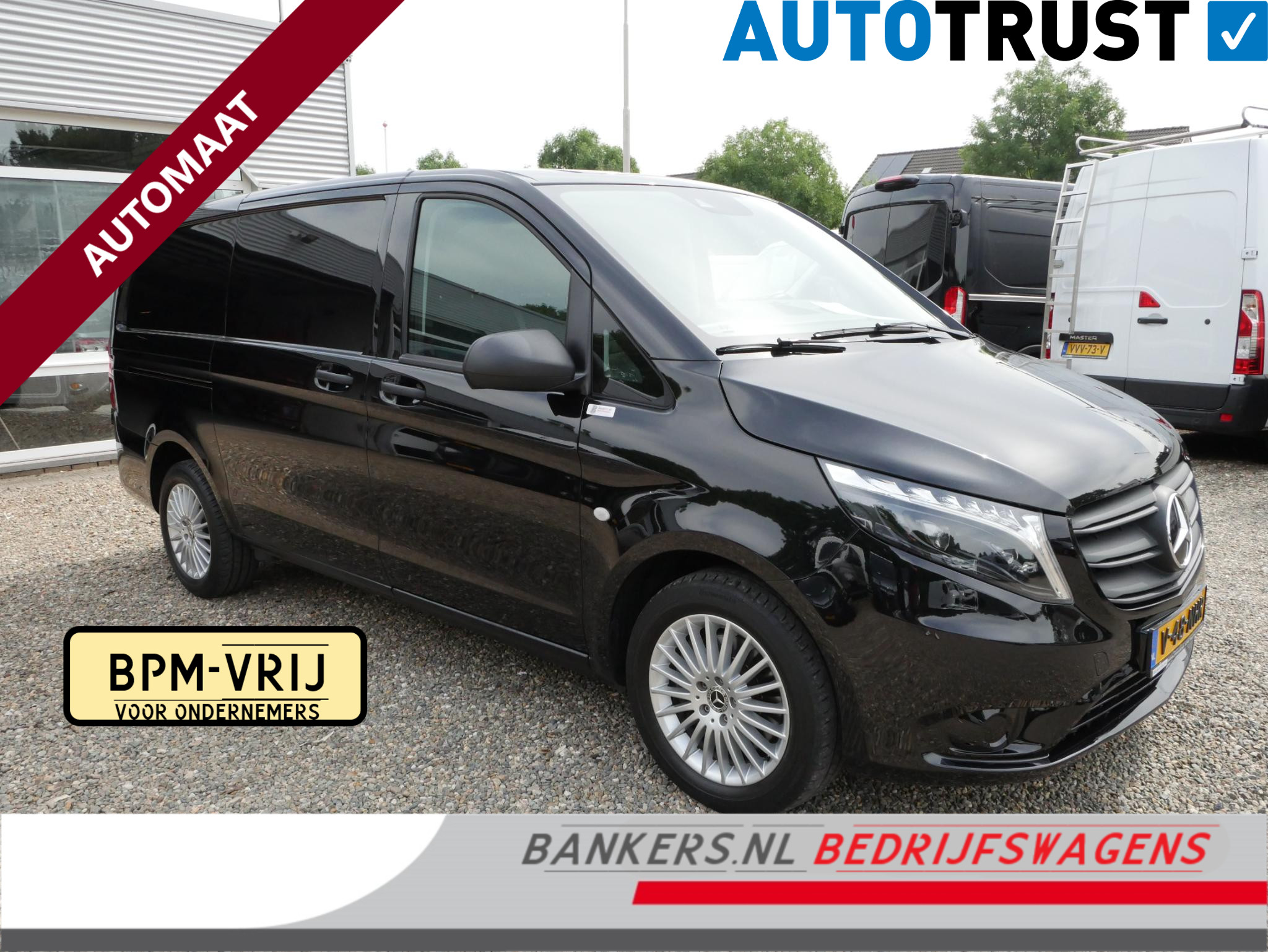 Mercedes-Benz Vito 119CDI, L2, Automaat, Complete uitvoering 2023 - voorkant