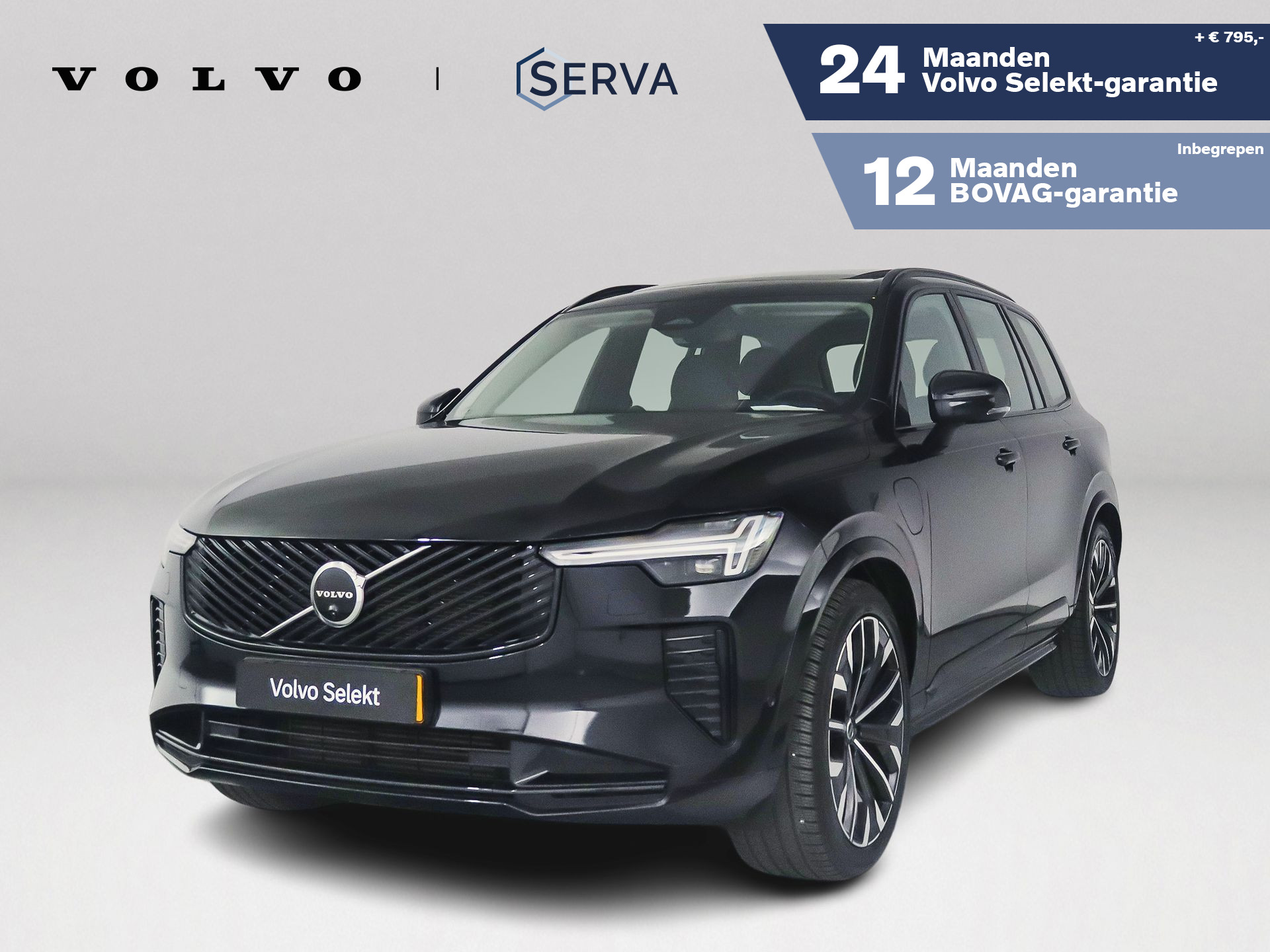 Volvo Xc90 T8 Plug-in hybrid AWD Ultra Dark | Panoramadak | 360º camera | Luchtvering | Head- Up display | Bowers & Wilkins | Stoelventilatie | Trekhaak 2025 - voorkant