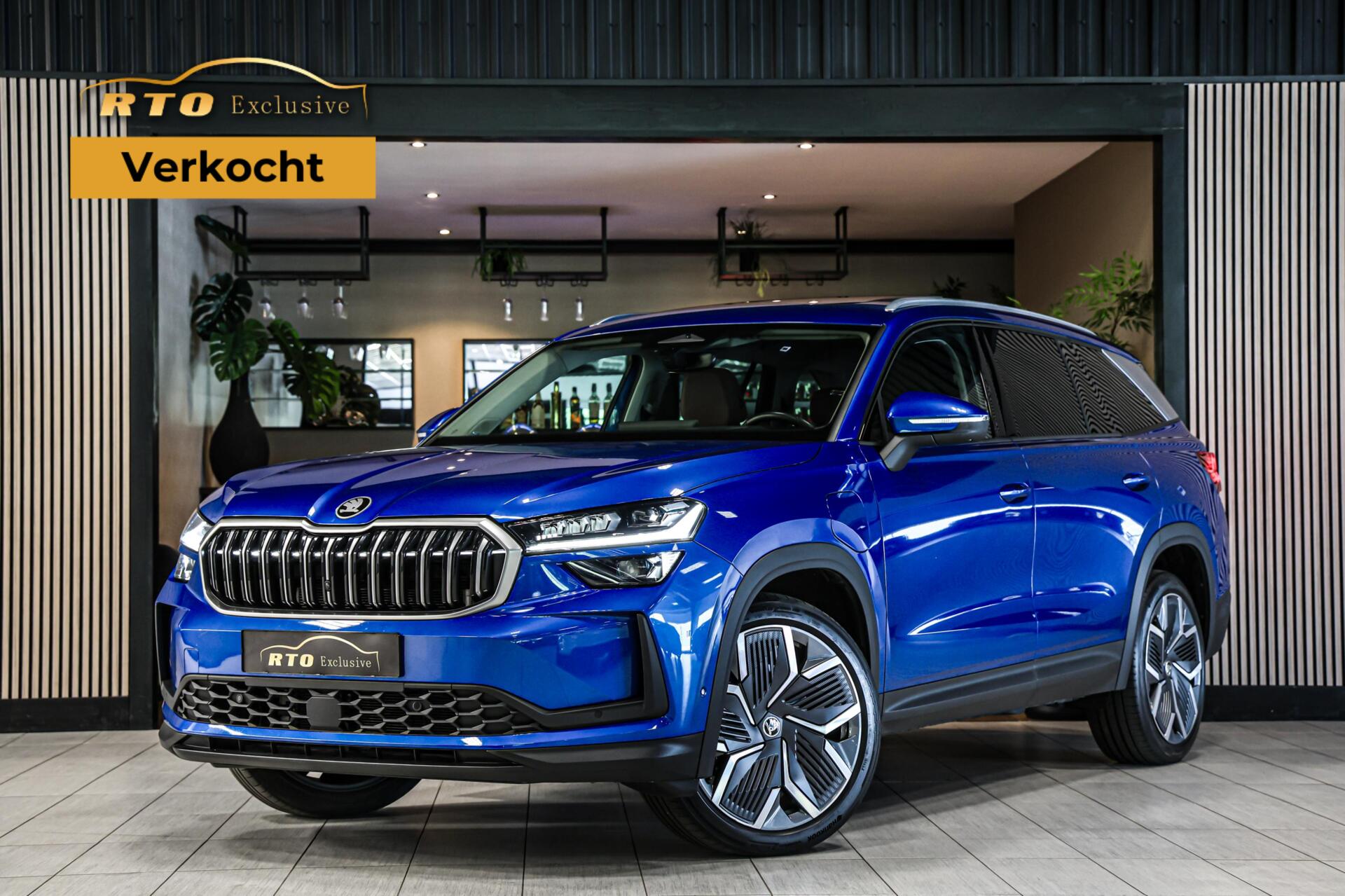 Skoda Kodiaq 1.5 TSI PHEV Sportline Business|Leer|Pano|Head up|360 Camera| 2025 - voorkant