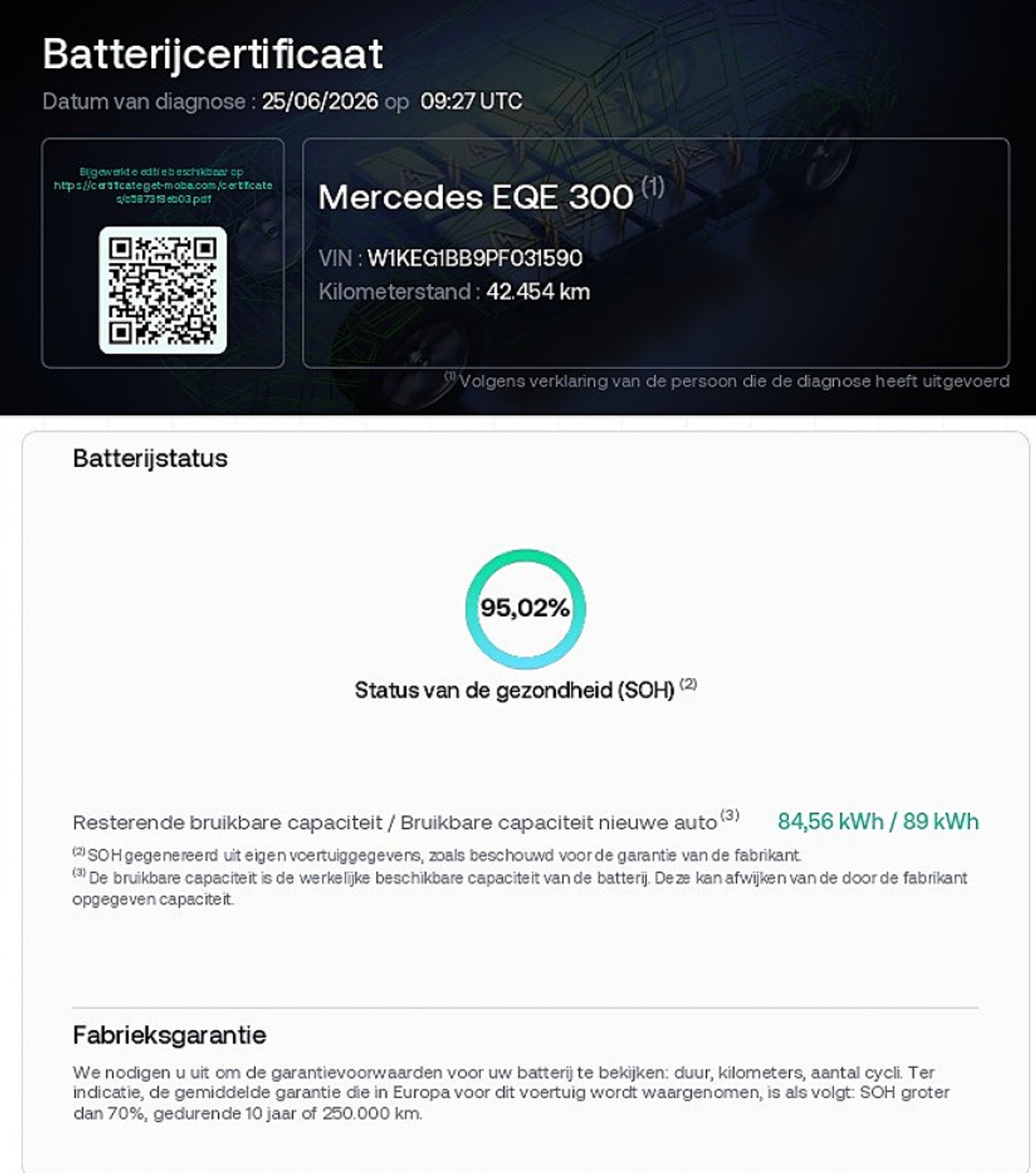 Foto van Mercedes-Benz Eqe 300