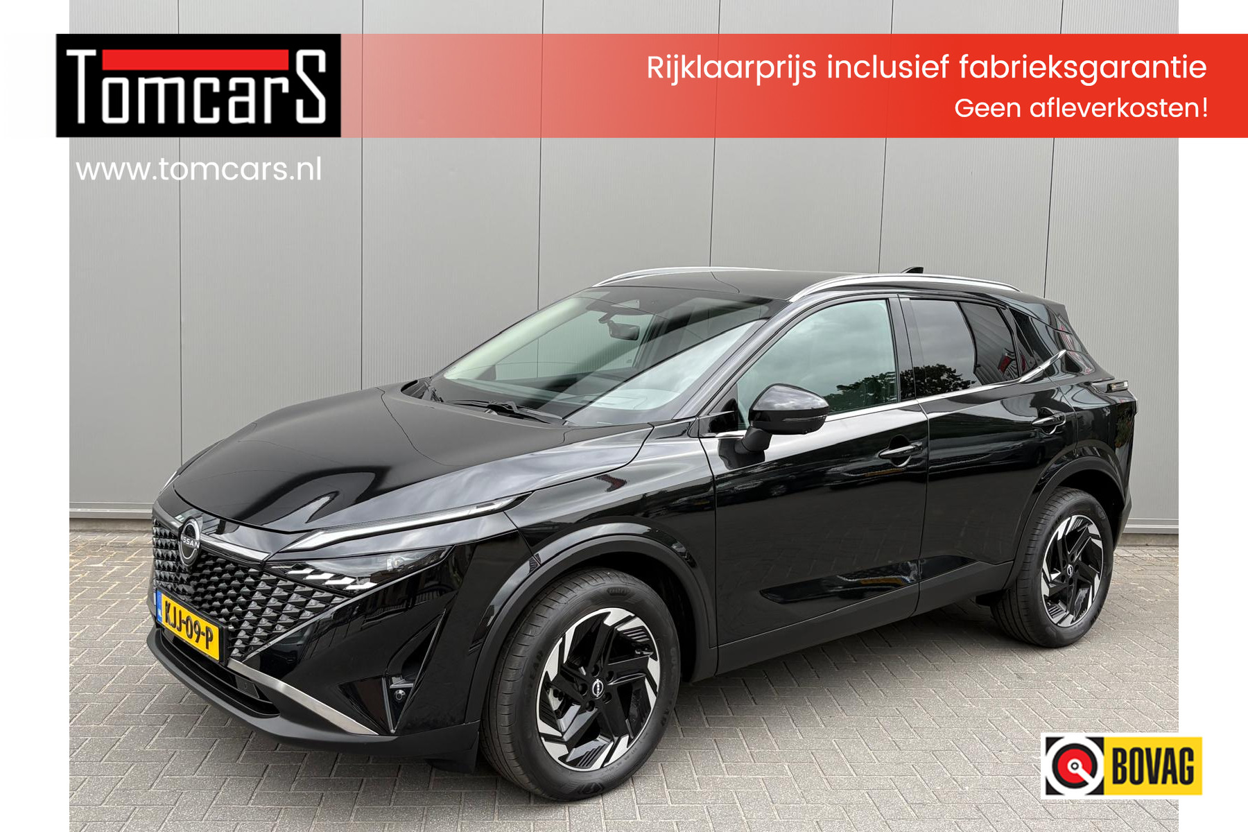 Nissan Qashqai 1.3DIG-T MHEV 158PK Automaat N-Connecta Panoramadak/Winter-pack/Elektr.-klep/Head-Up/Adapt.-cruise 2025 - voorkant