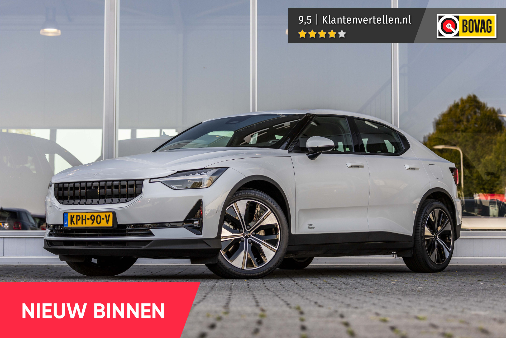 Polestar Polestar 2 Long Range Single Motor 78 kWh 2023 - voorkant