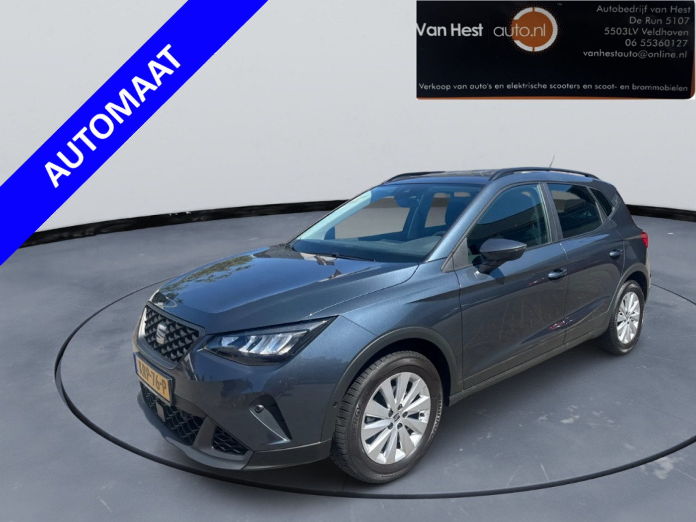 Seat Arona 1.0 TSI Styl Bns Con 6 MND GAR | CLIMA | CRUISE CONTROL | TREKHAAK | LMV | NAVI 2023 - voorkant