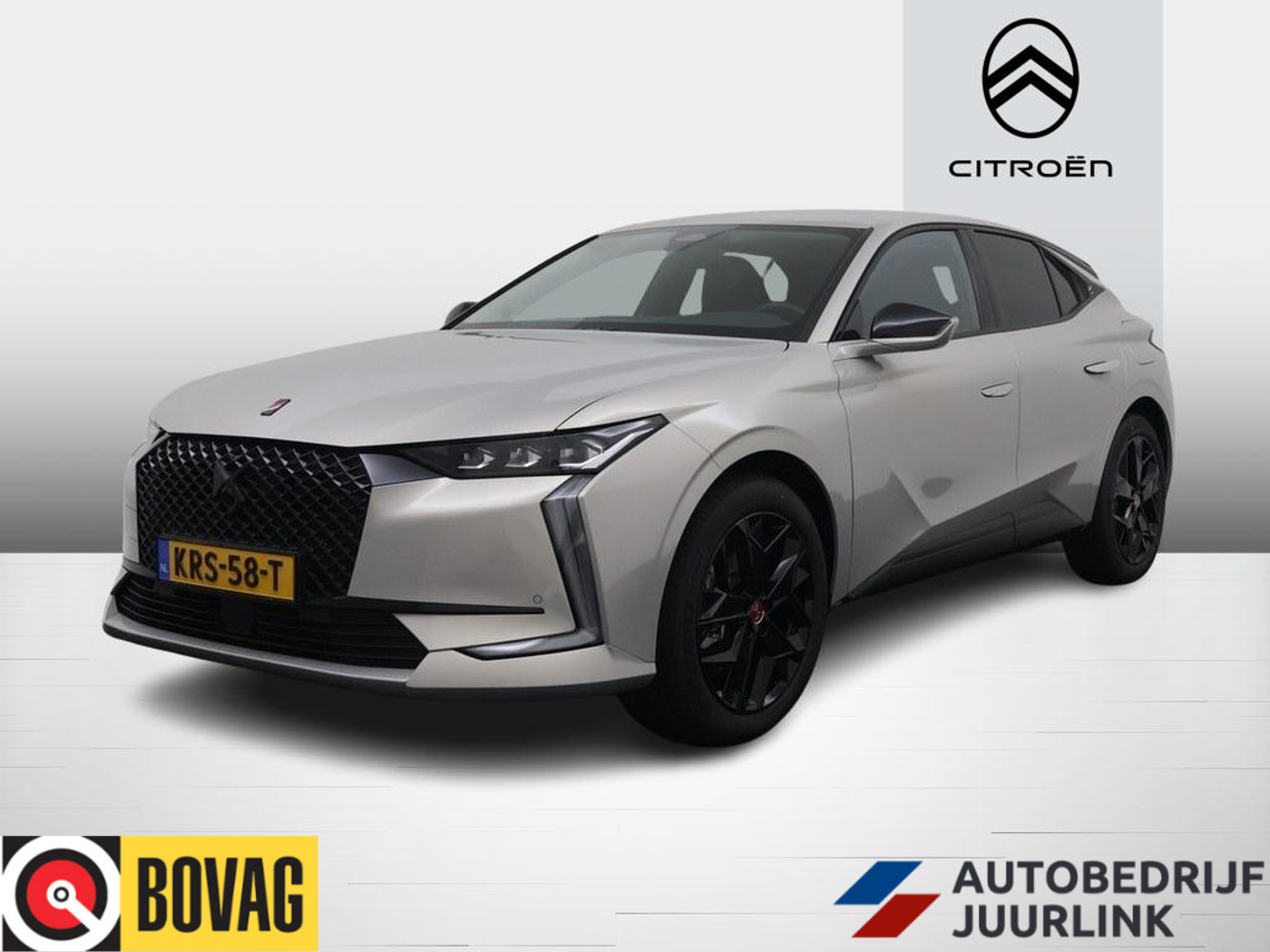 DS 4 1.6T 225PK Hybrid Performance Line+ Alcantara/Led/ 2025 - voorkant