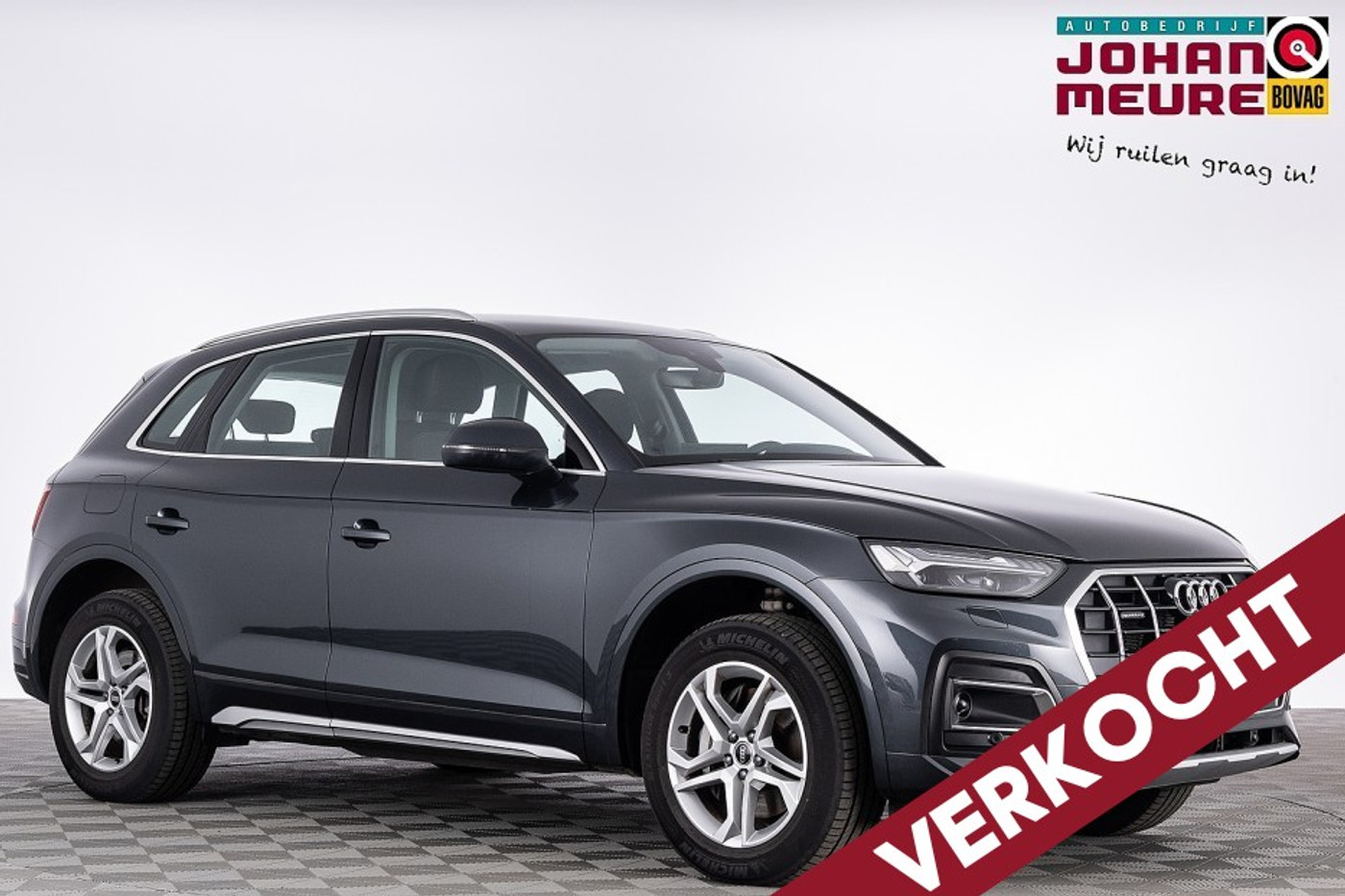 Audi Q5 50 TFSI e Quattro Advanced edition | LEDER | CAMERA | NAVI | ECC 2024 - voorkant